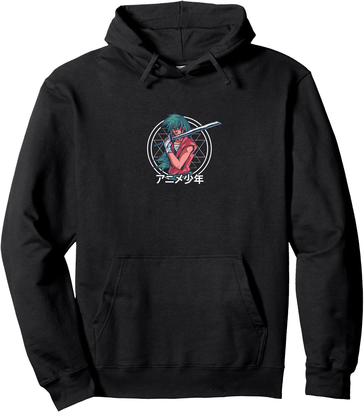 Anime Boy Japanese Aesthetic Pullover Hoodie