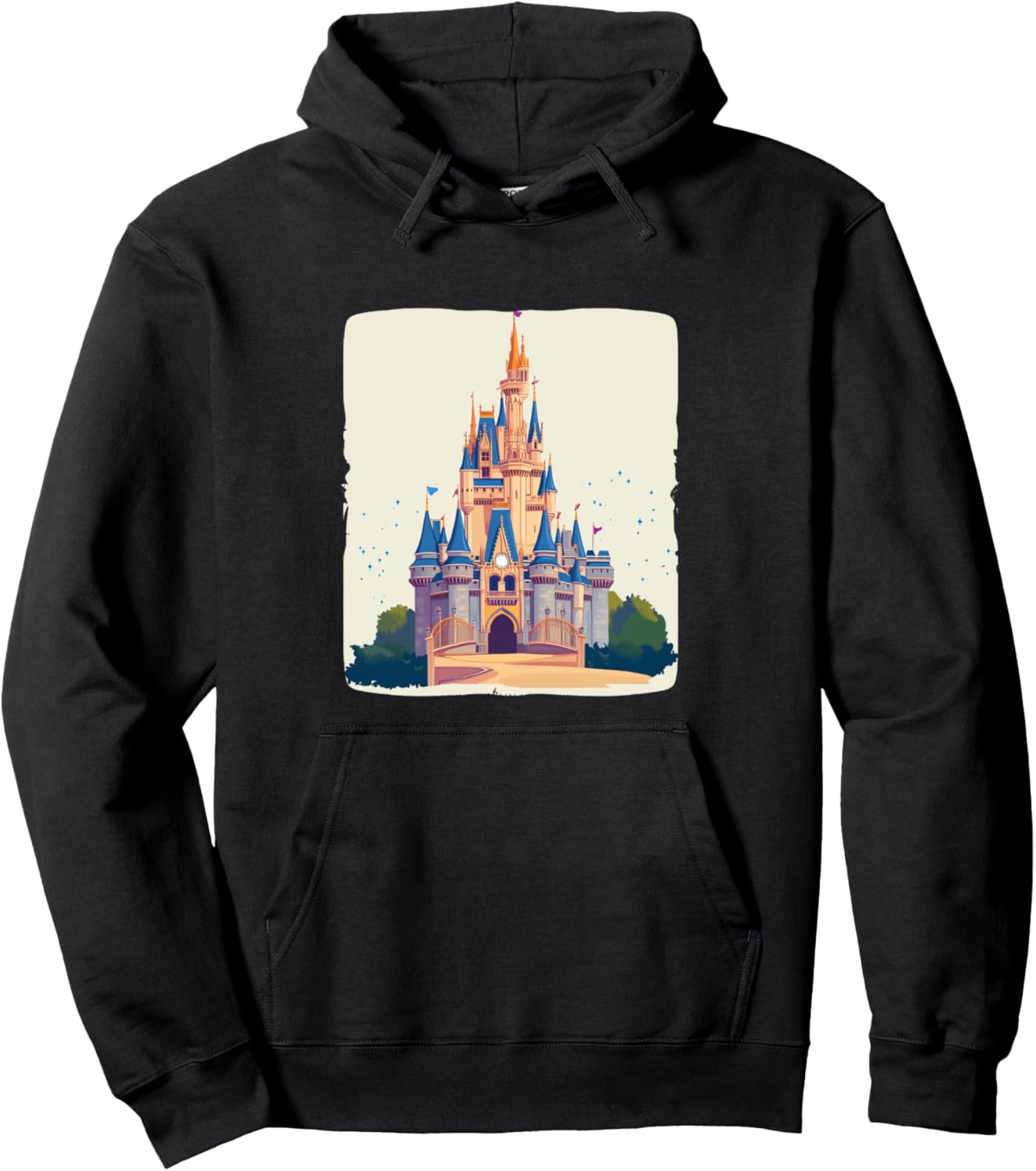 Cool Magical Kingdom Castle Costume for Boys and Girls Pullover Hoodie