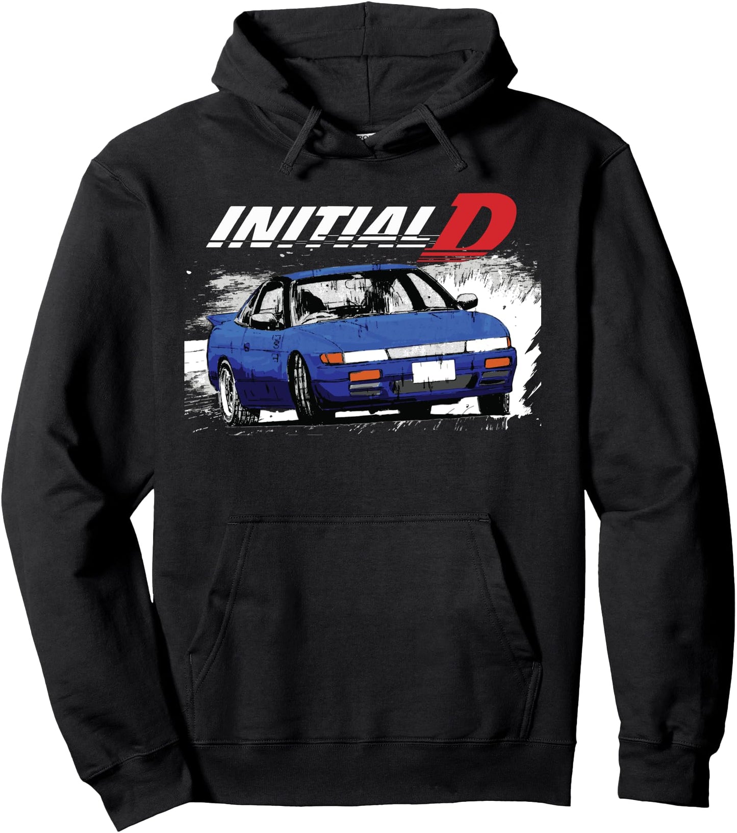JDM Car S13 240 180 Drift Machine Japanese Anime Pullover Hoodie