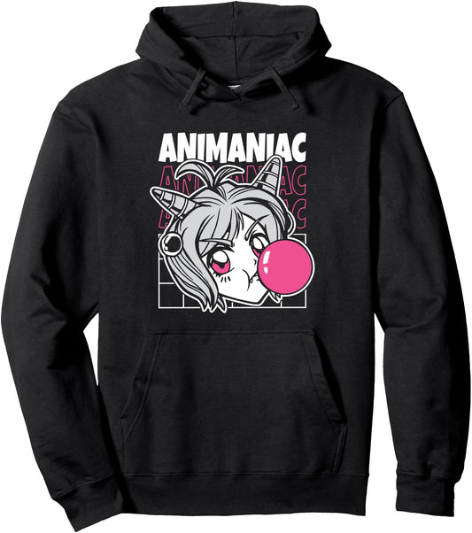 Animaniac Anime Japanese Otaku Lifestyle Cosplay Pullover Hoodie