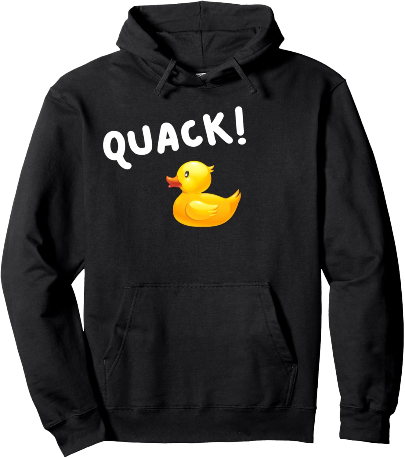 Quack ! Yellow Duck Hoodie