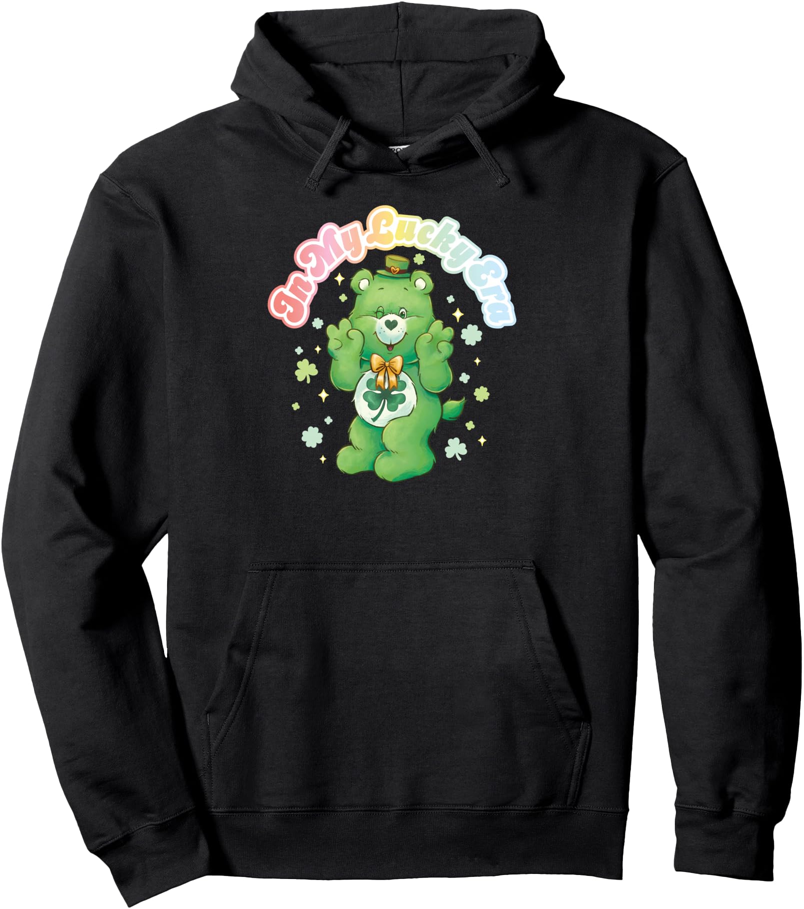Care Bears Good Luck Bear In My Lucky Era St. Patrick's Day Pullover Hoodie