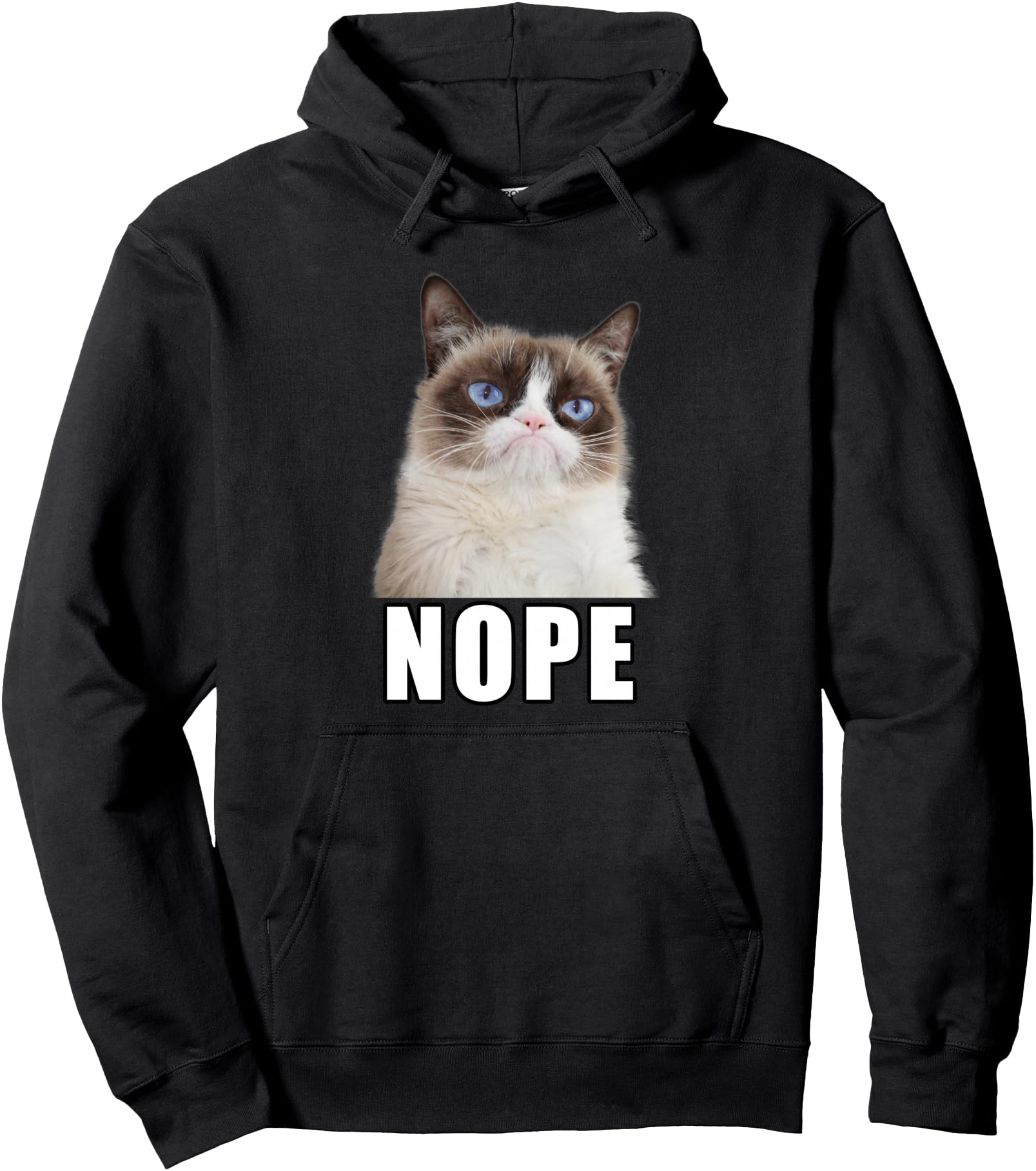 Grumpy Cat NOPE (6402) Pullover Hoodie