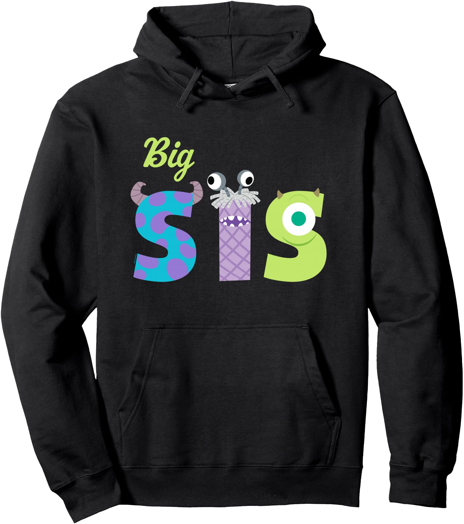 Disney & Pixar's Monsters, Inc. Big Sis Sister Family Trip Pullover Hoodie