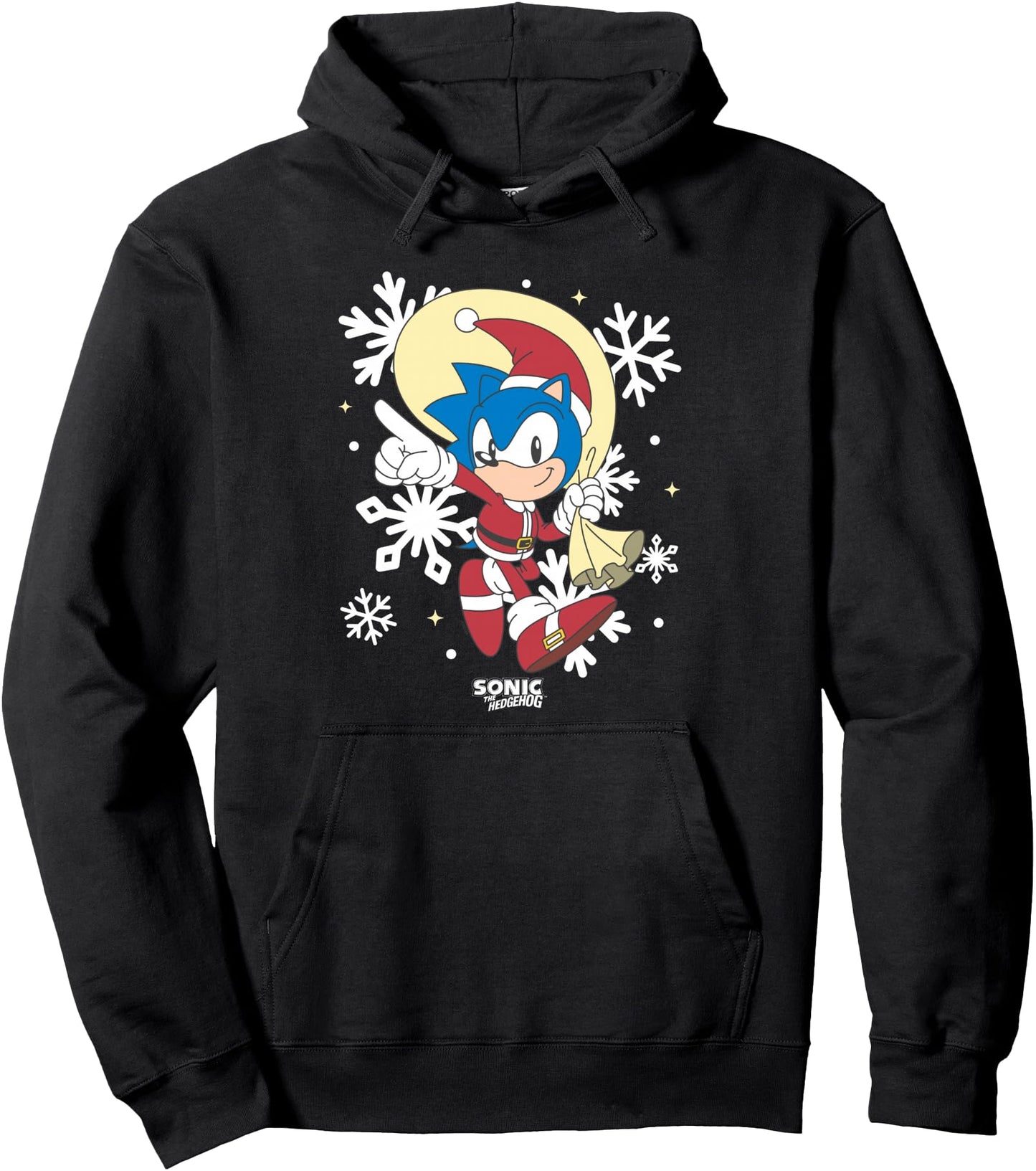 Sonic The Hedgehog Christmas Santa Costume Pullover Hoodie