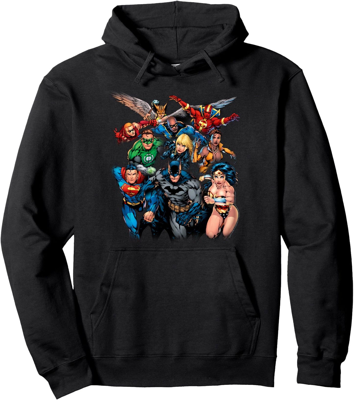 DC Comics Justice League Modern Hero Group Pullover Hoodie