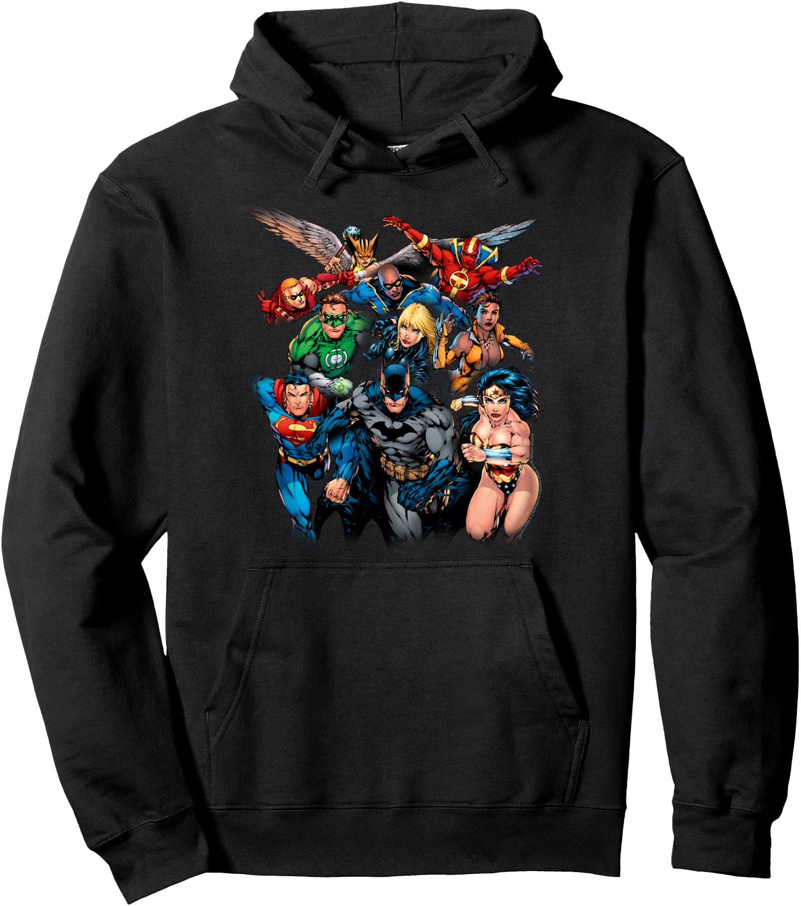 DC Comics Justice League Modern Hero Group Pullover Hoodie