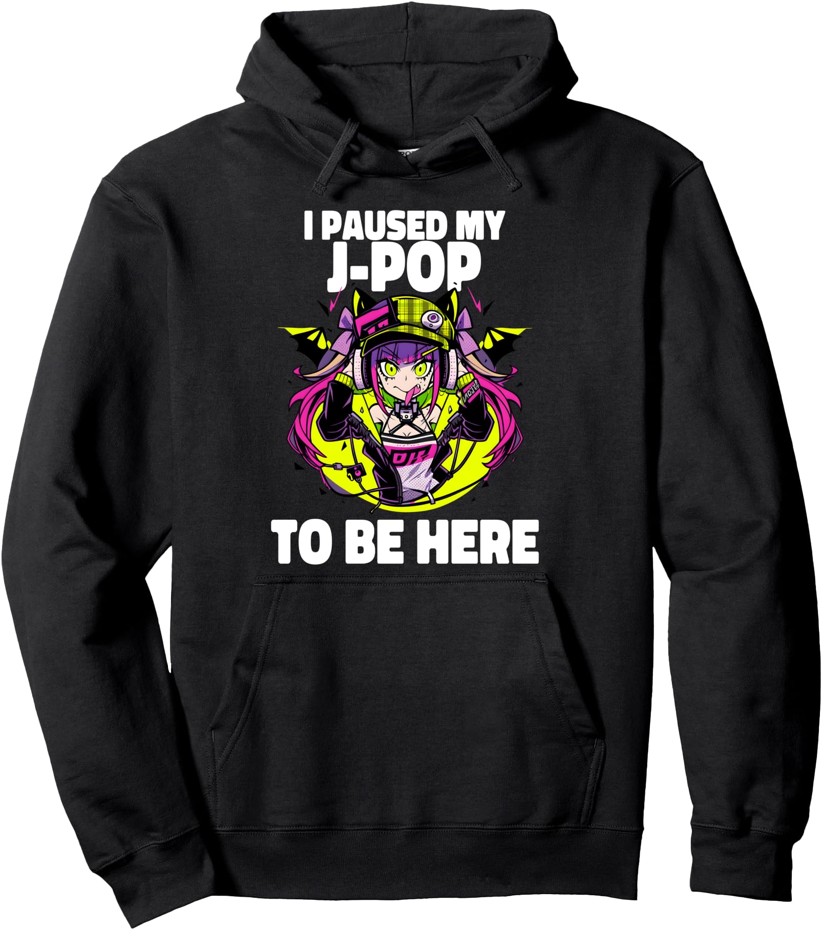 Just A Girl Who Loves J-Pop Otacore Otaku Anime Pullover Hoodie