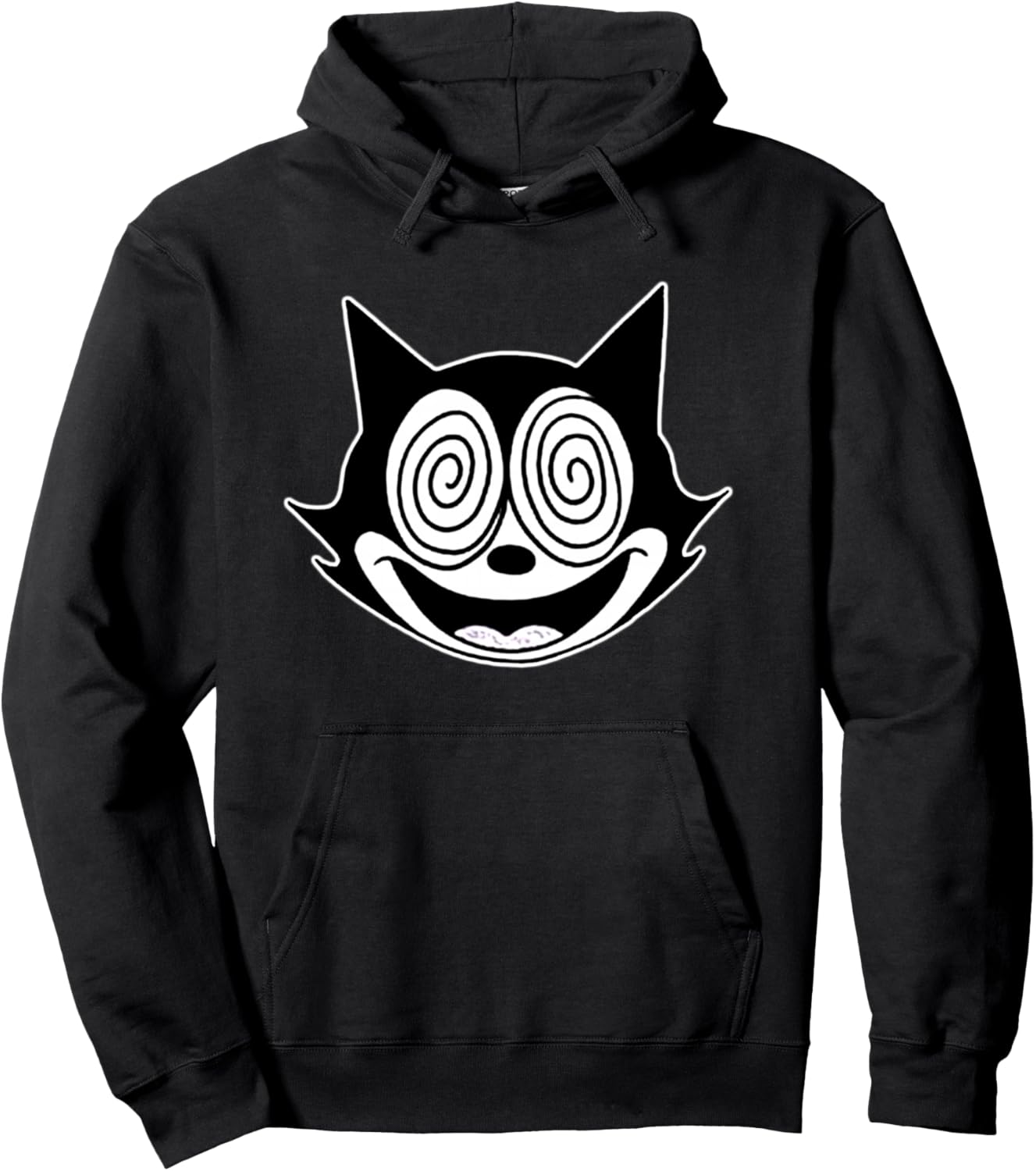 Trippy Cat Felix Pullover Hoodie