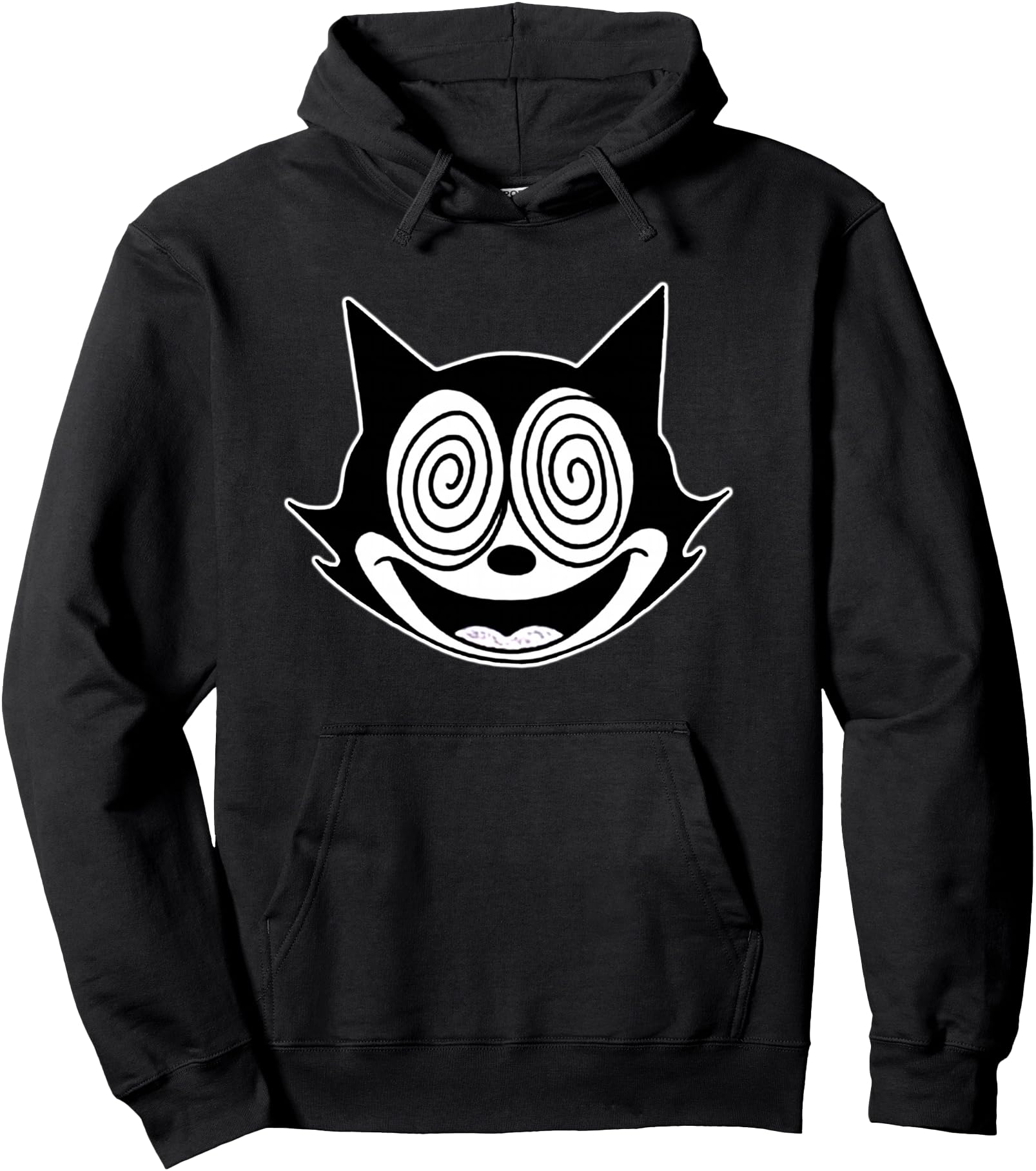 Trippy Cat Felix Pullover Hoodie