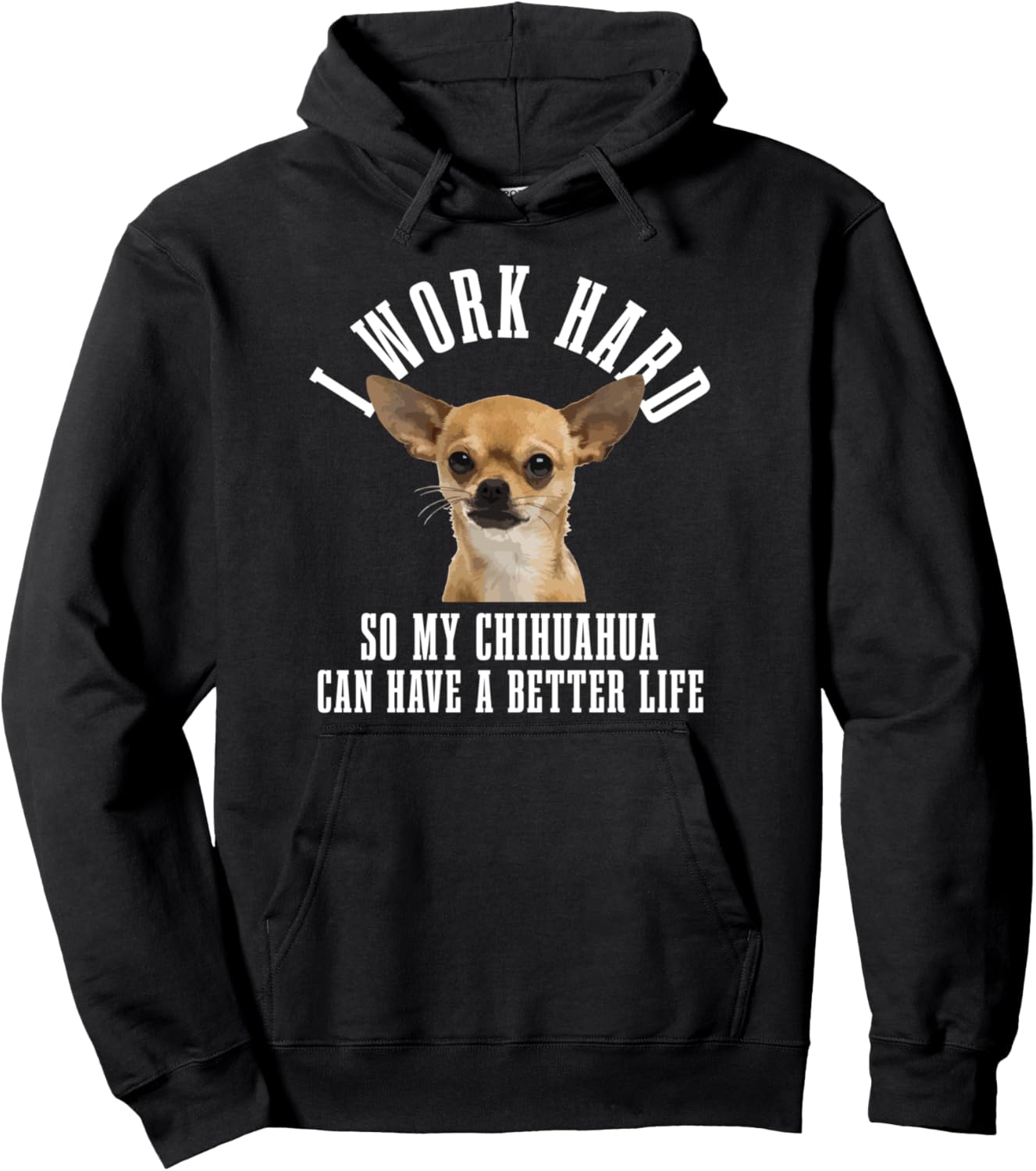 Chihuahua Mama Dog Dad Funny Chihuahua Pullover Hoodie