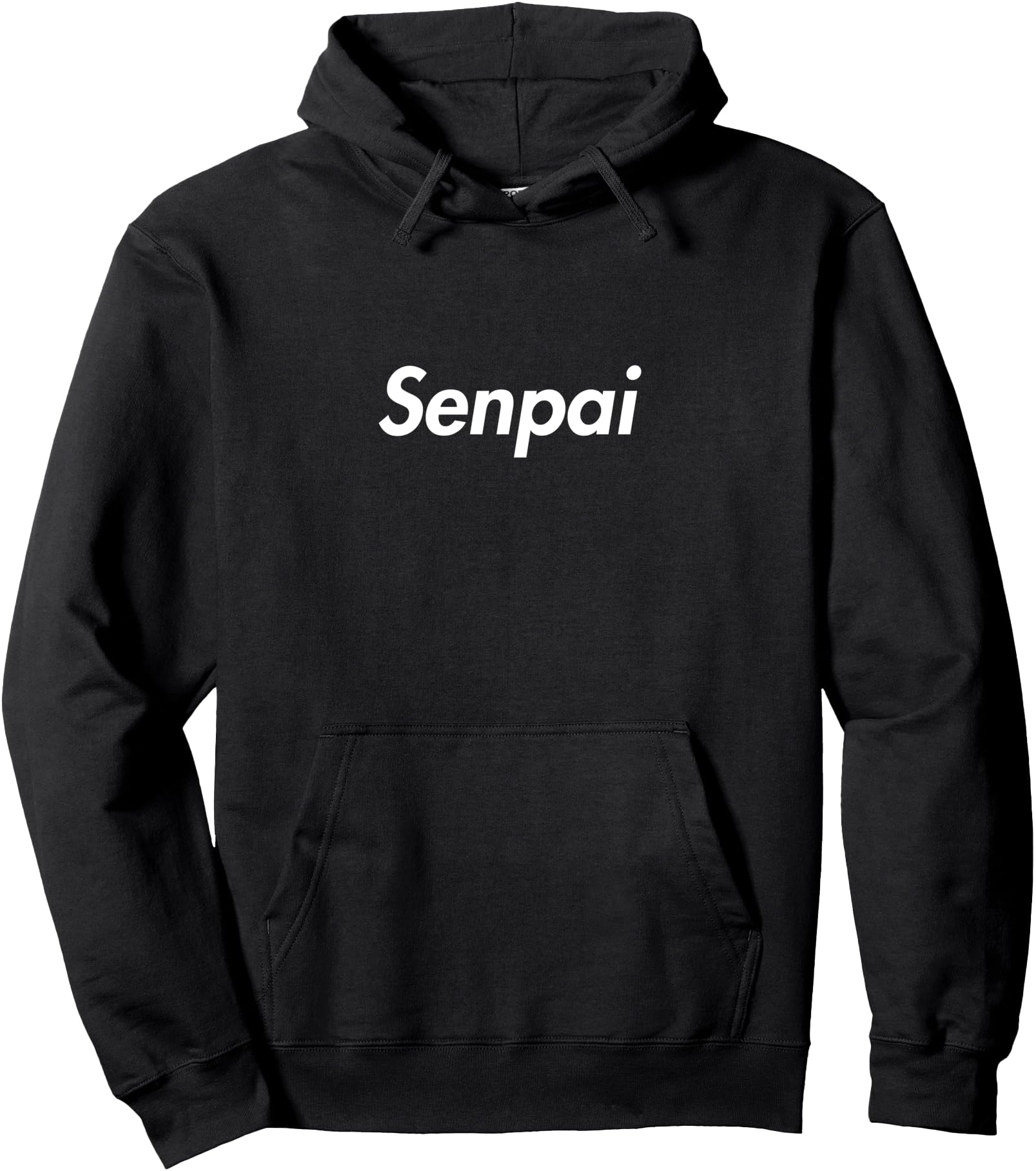 Senpai Notice Me Graphic Box Logo Japanese Hoodie Pullover Hoodie