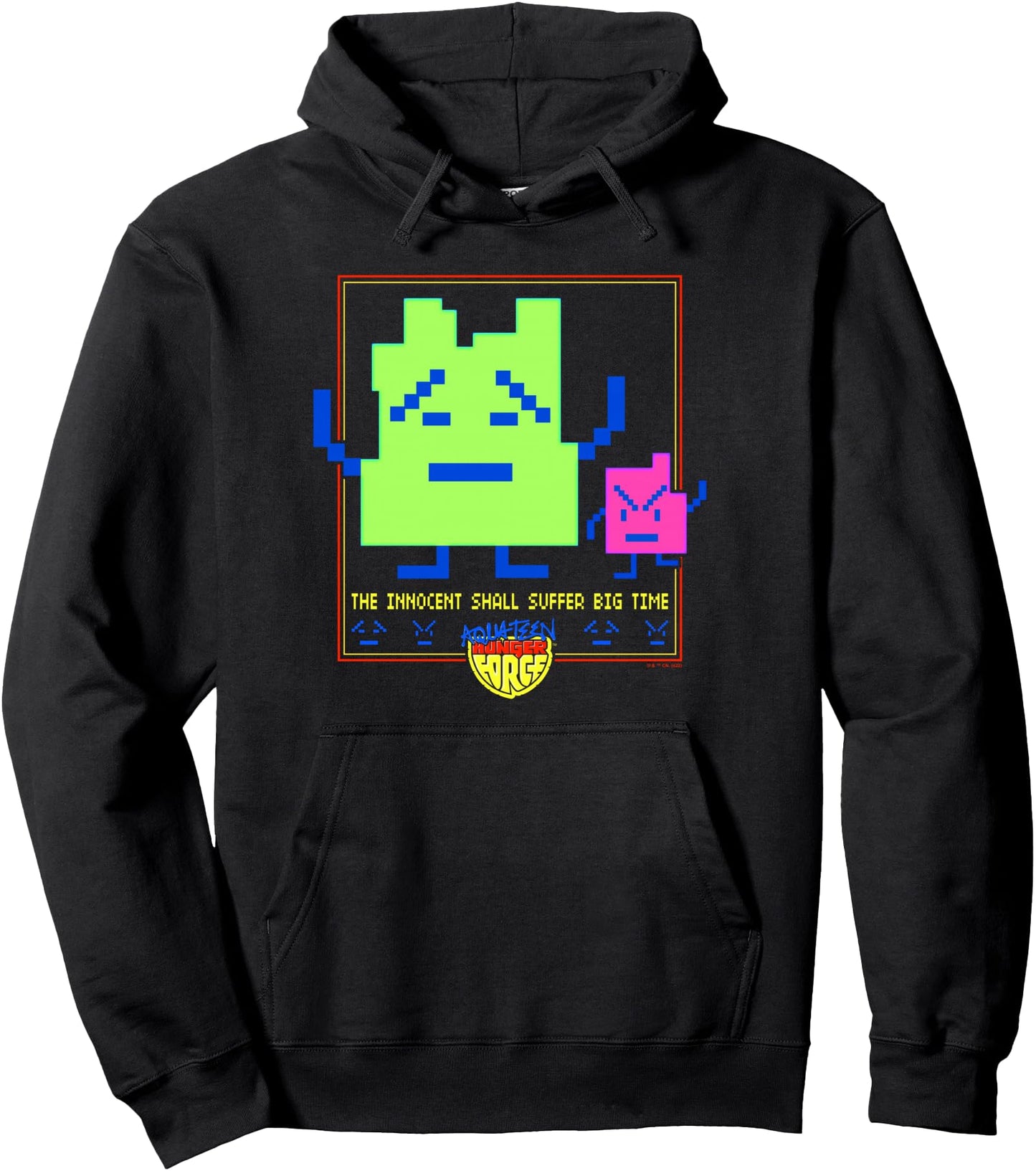 Aqua Teen Hunger Force The Mooninites Suffer Big Time Pullover Hoodie