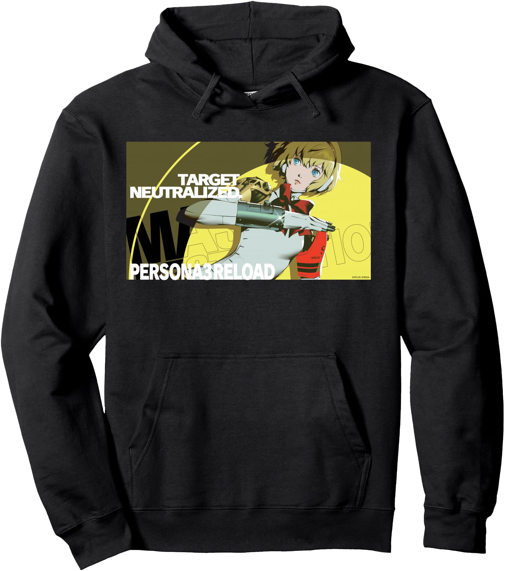 Persona 3 Reload Aigis All-out-attach image ATLUS Pullover Hoodie