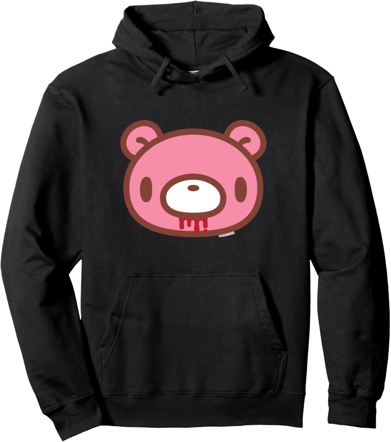 Gloomy Bear The Naughty Grizzly Classic Face Logo Anime Pullover Hoodie