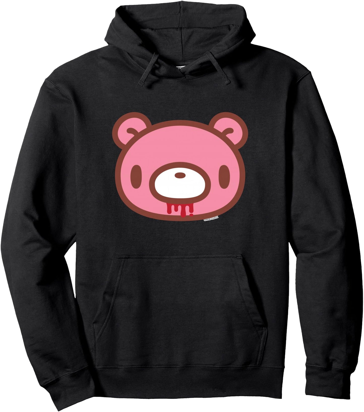 Gloomy Bear The Naughty Grizzly Classic Face Logo Anime Pullover Hoodie