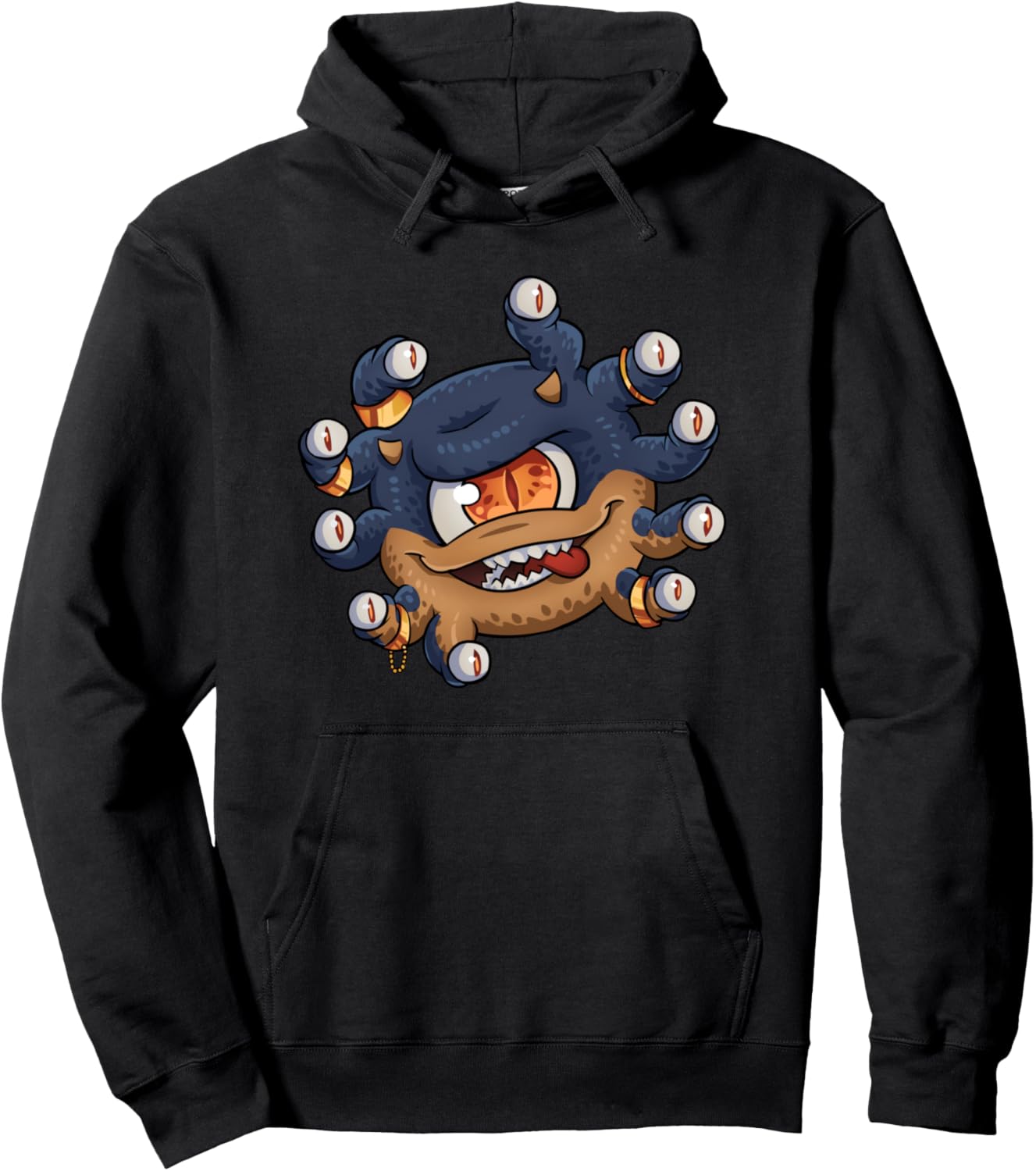 Cool Dungeon Creature Beholder Role Playing Fantasy Pullover Hoodie