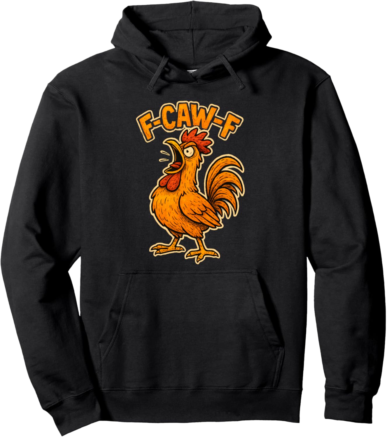 F Awk F Gobbler Funny Thanksgiving Fa Caw F Turkey F-Caw-F Pullover Hoodie