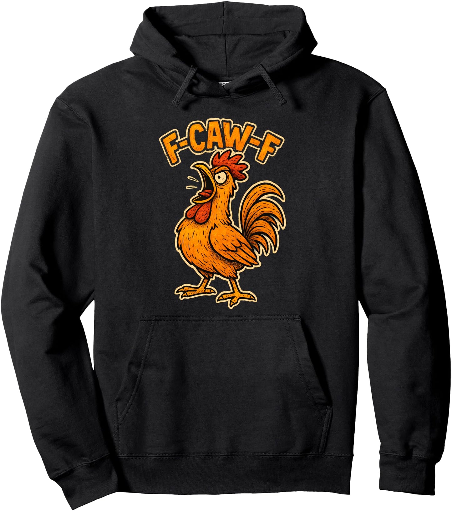 F Awk F Gobbler Funny Thanksgiving Fa Caw F Turkey F-Caw-F Pullover Hoodie