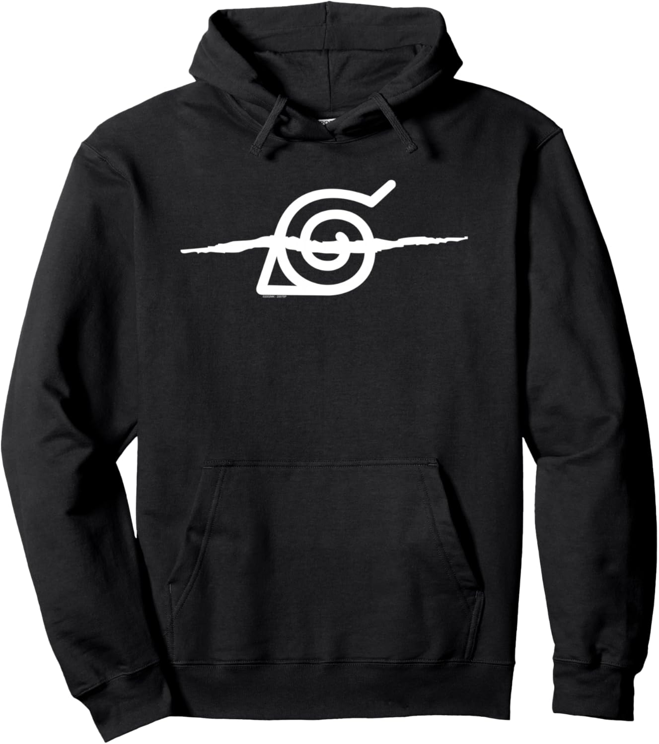 Naruto Shippuden Anti Leaf Symbol Pullover Hoodie