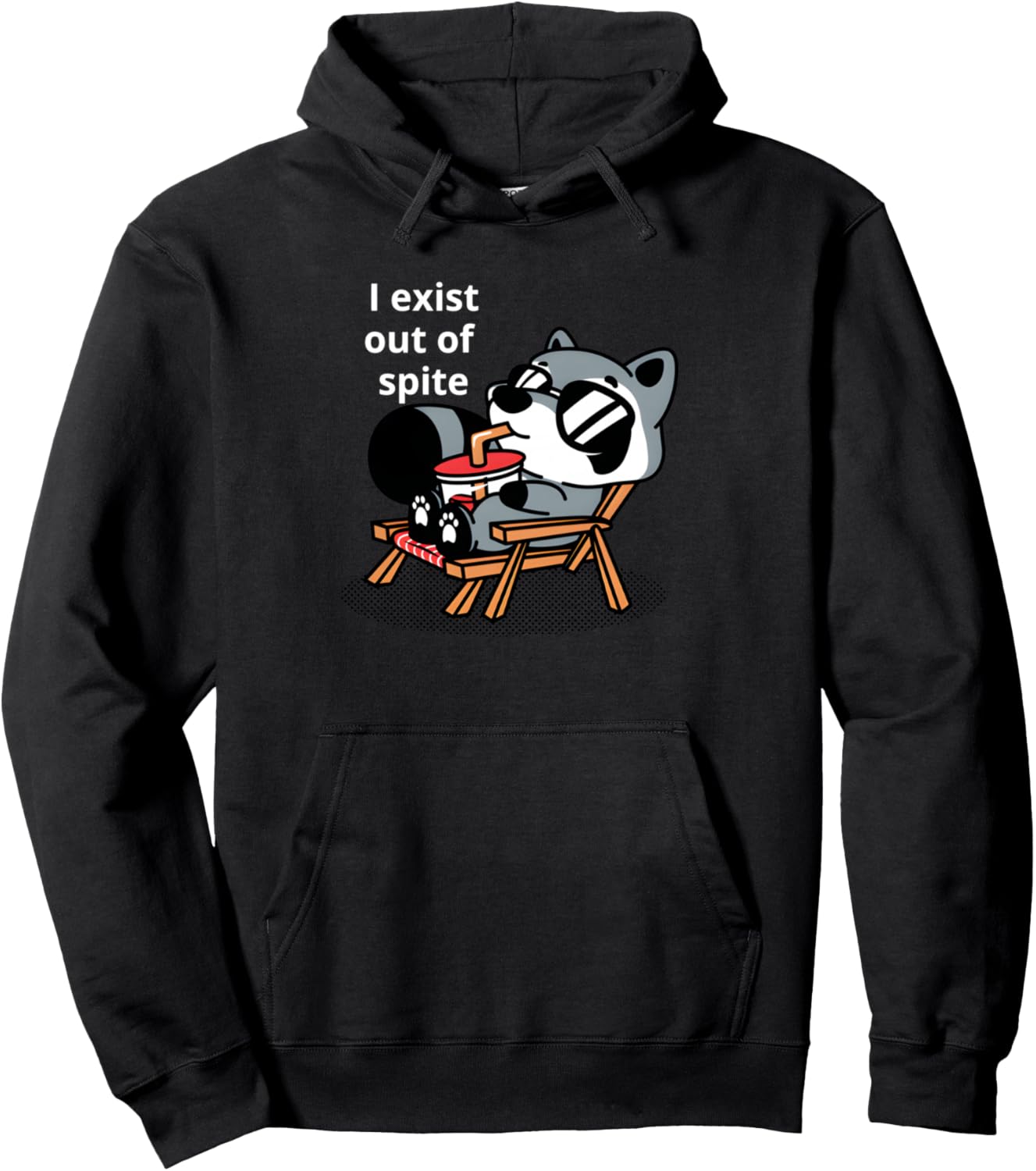 I Exit Out Of Spite Funny For Men Women Pullover Hoodie