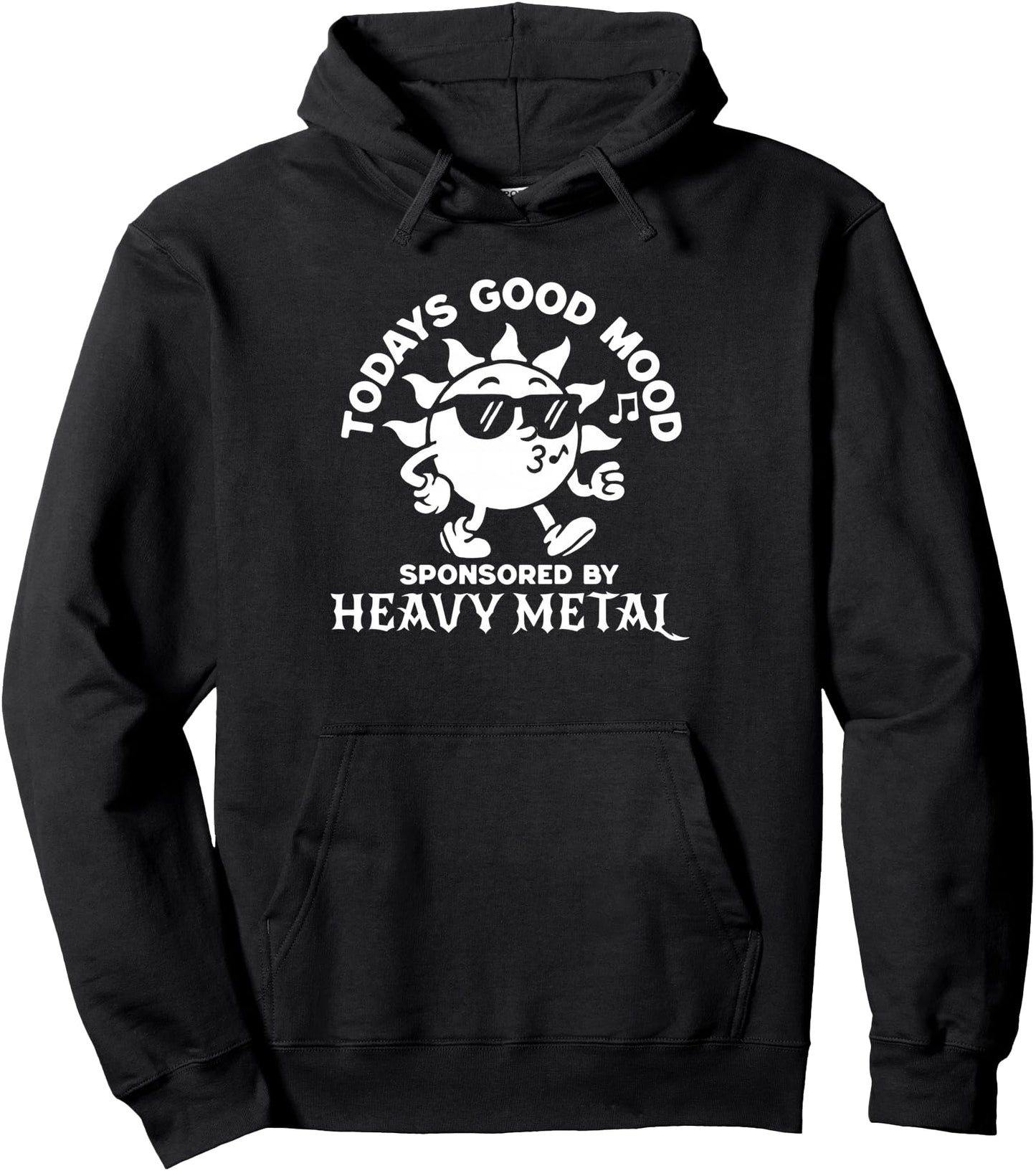 Heavy Metal Funny Blackcraft Cult Sarcastic Graphic Pullover Hoodie