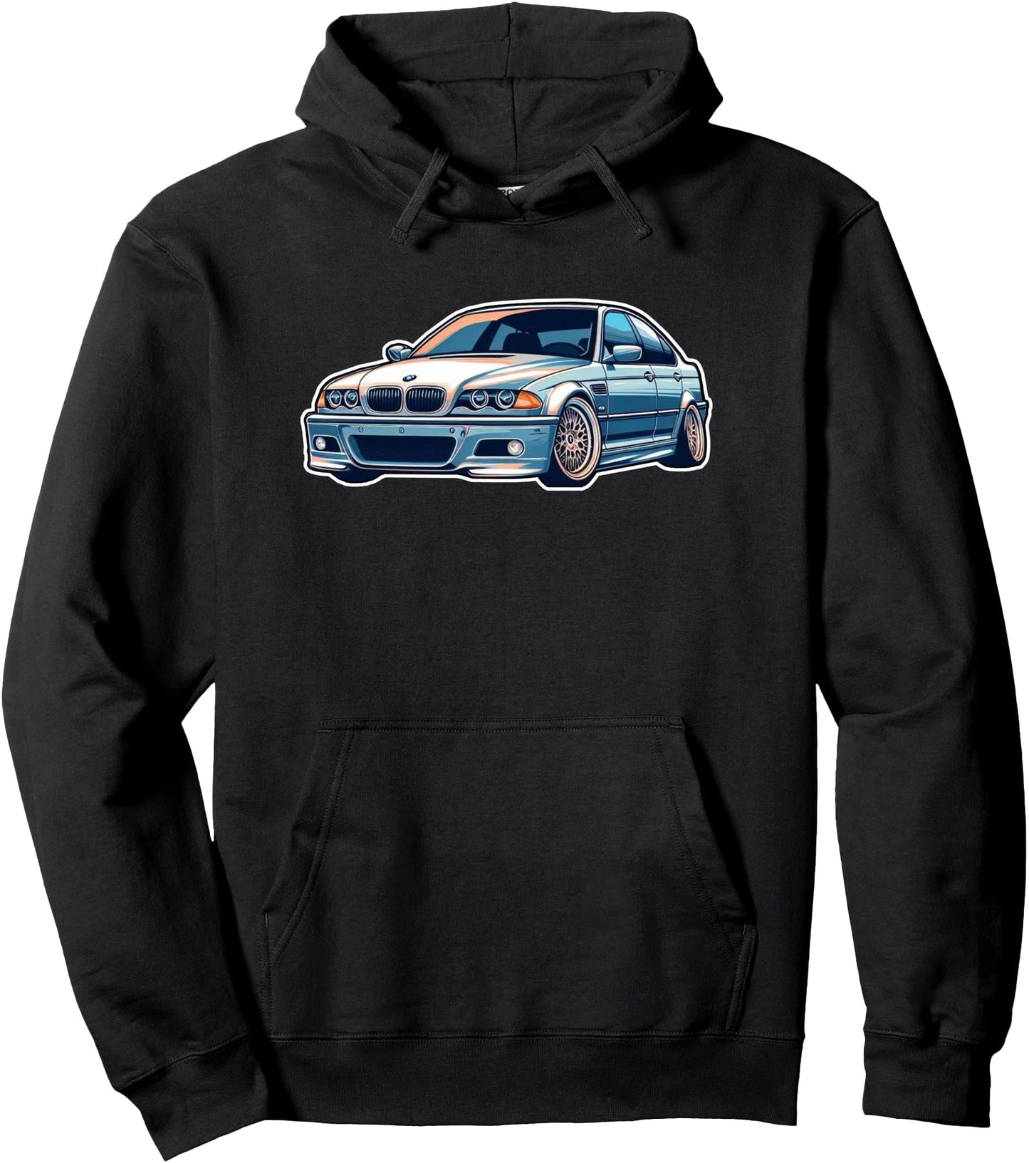 Old German Classic Cars E46 Drifting Tuning Shirt Pullover Hoodie