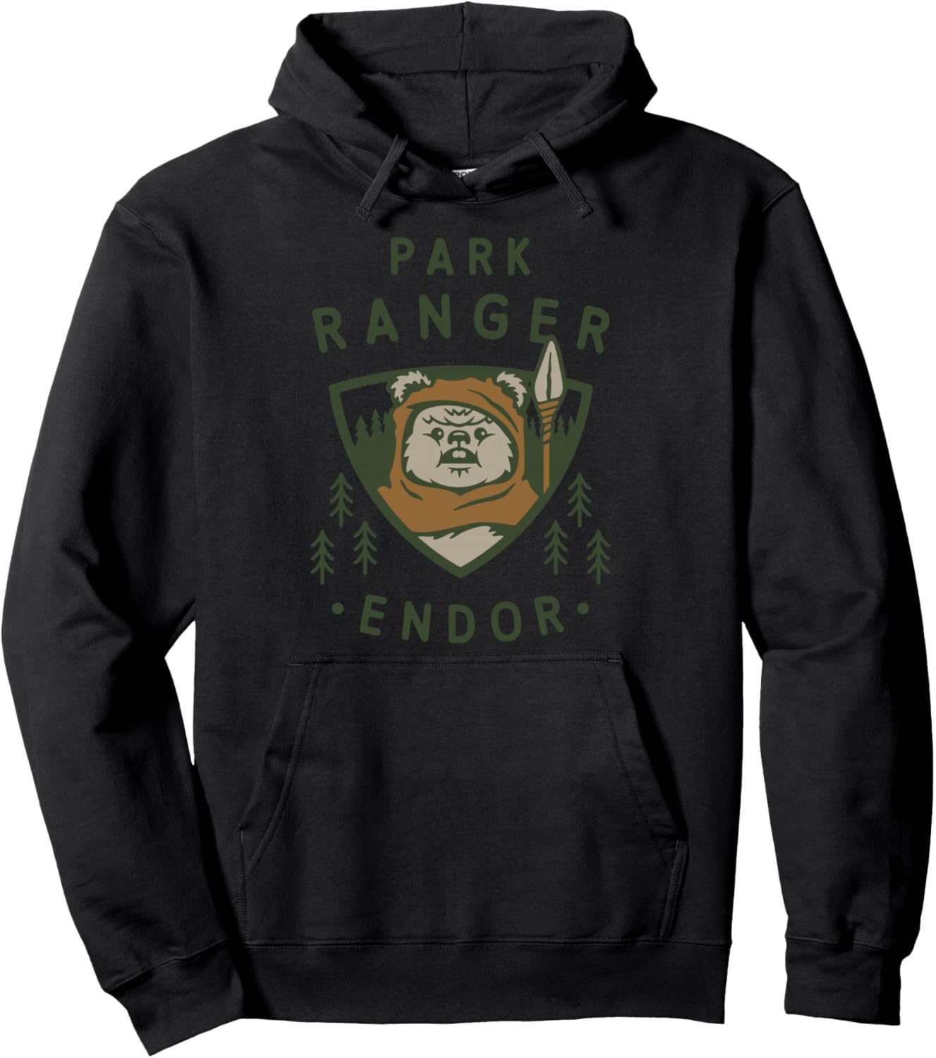 Star Wars Ewok Park Ranger Endor Pullover Hoodie