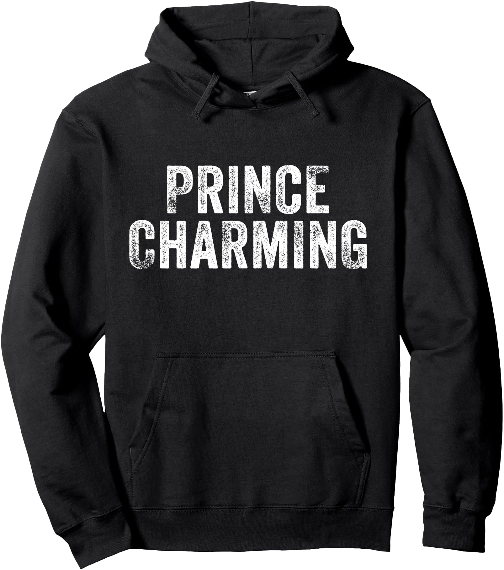 Prince Charming Fairy Tale Hero Funny Vintage Distressed Pullover Hoodie