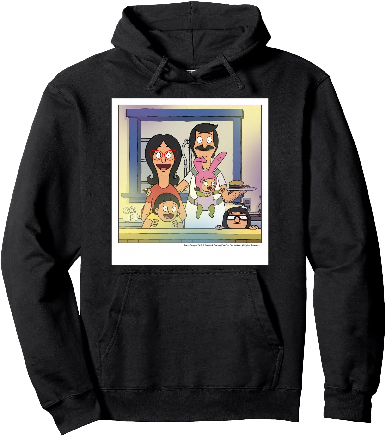 Bob's Burgers Belcher Family Portrait Pullover Hoodie