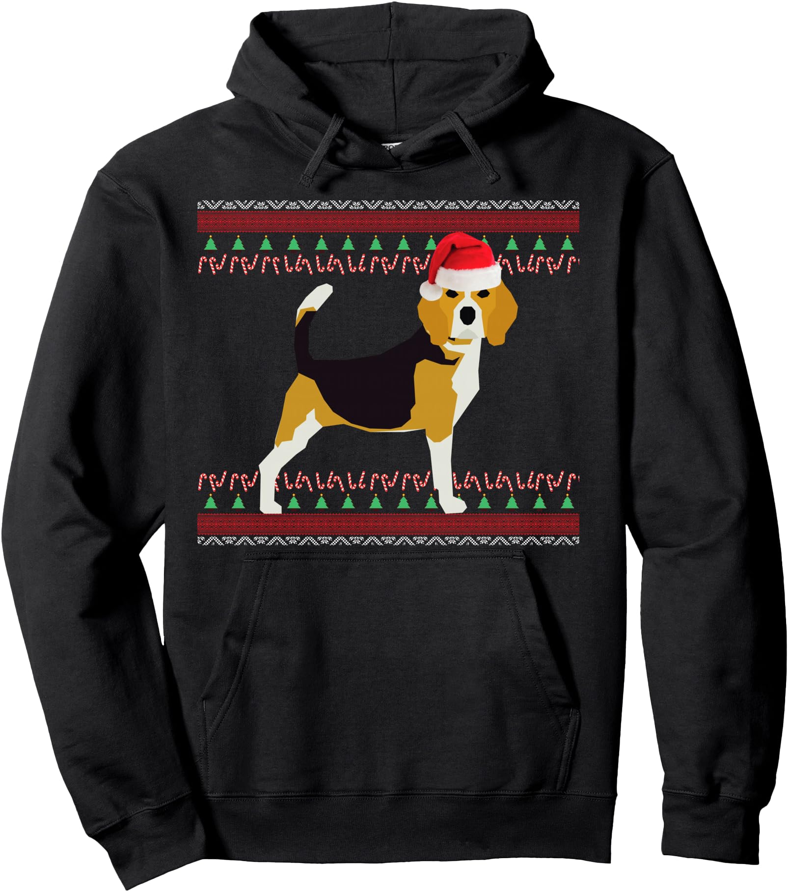 Beagle Christmas Pullover Hoodie