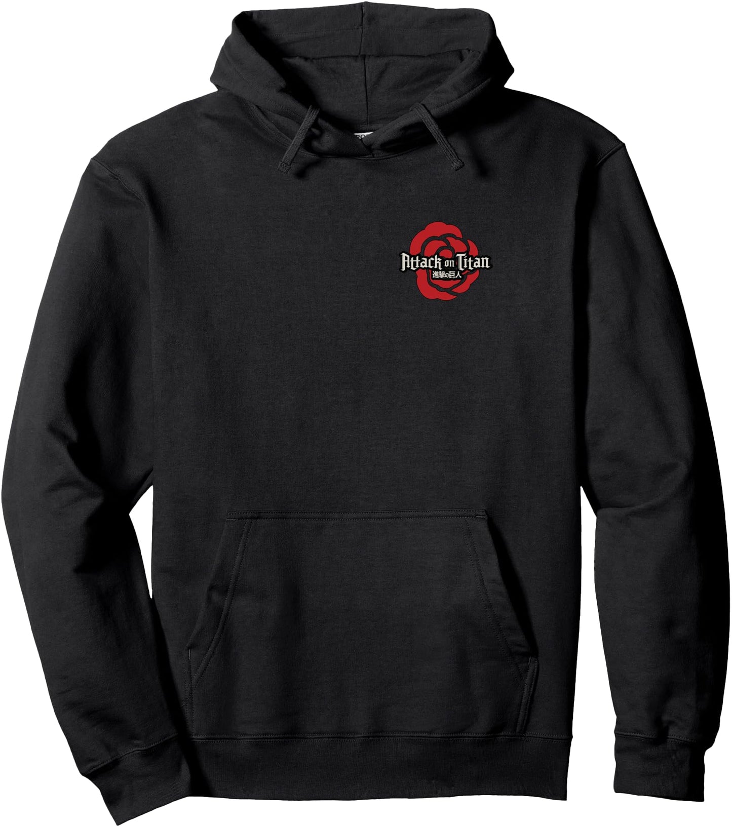 Attack on Titan Season 3 Garrison Emblem Front and Back Pullover Hoodie