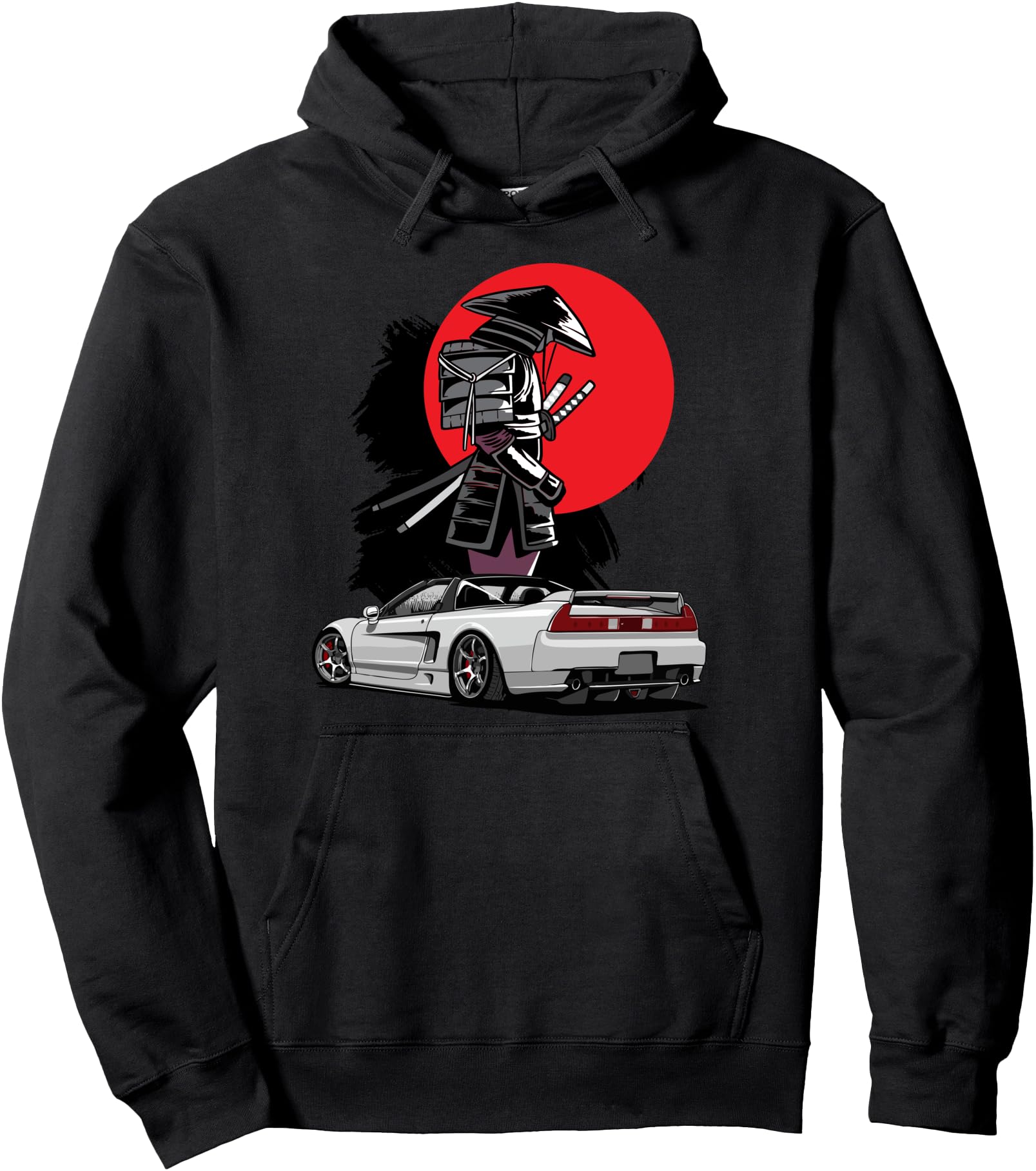 JDM NSX Car Tuning Japan Samurai Drift Import Pullover Hoodie
