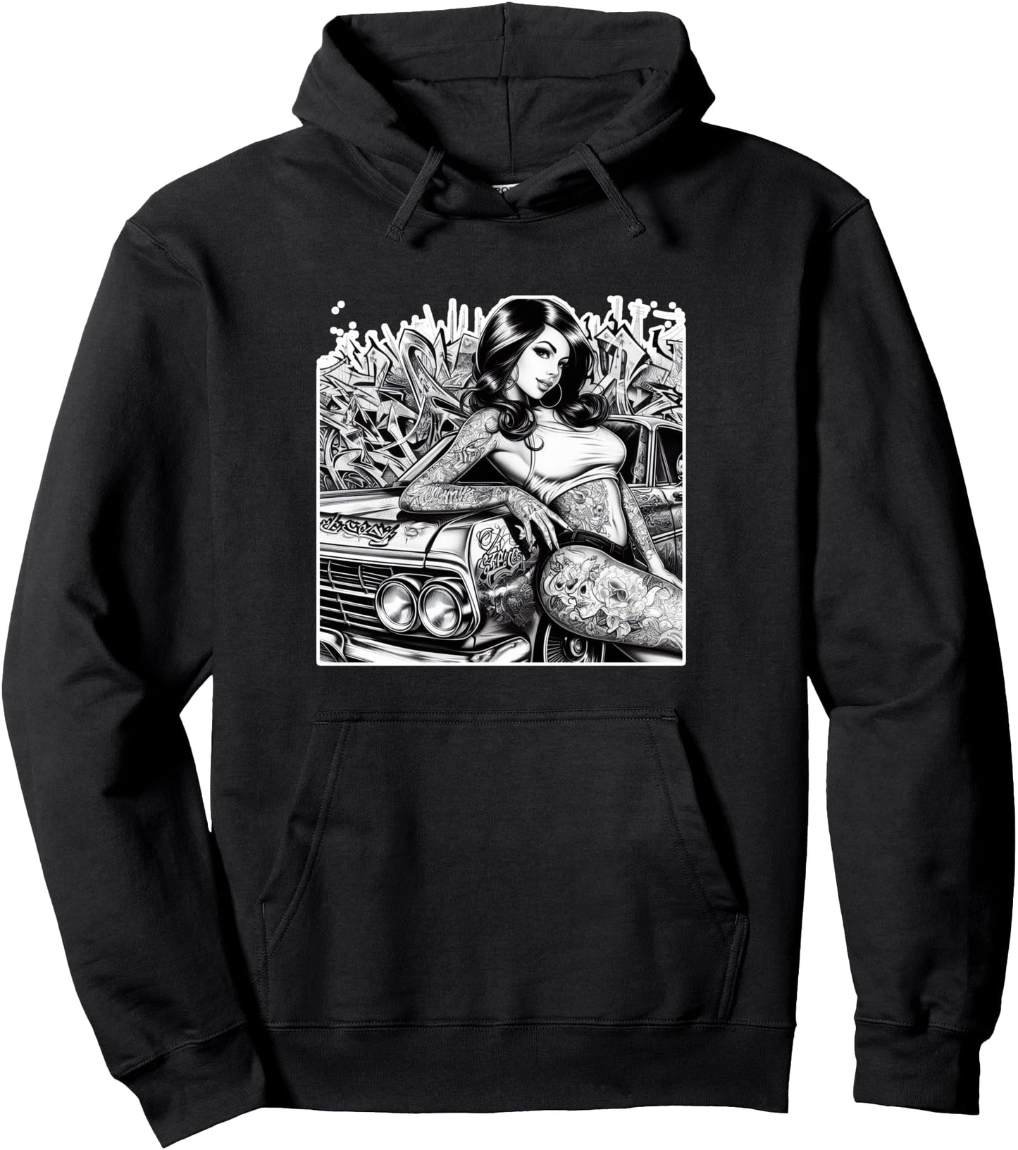 LA Lowrider Dreams Pullover Hoodie