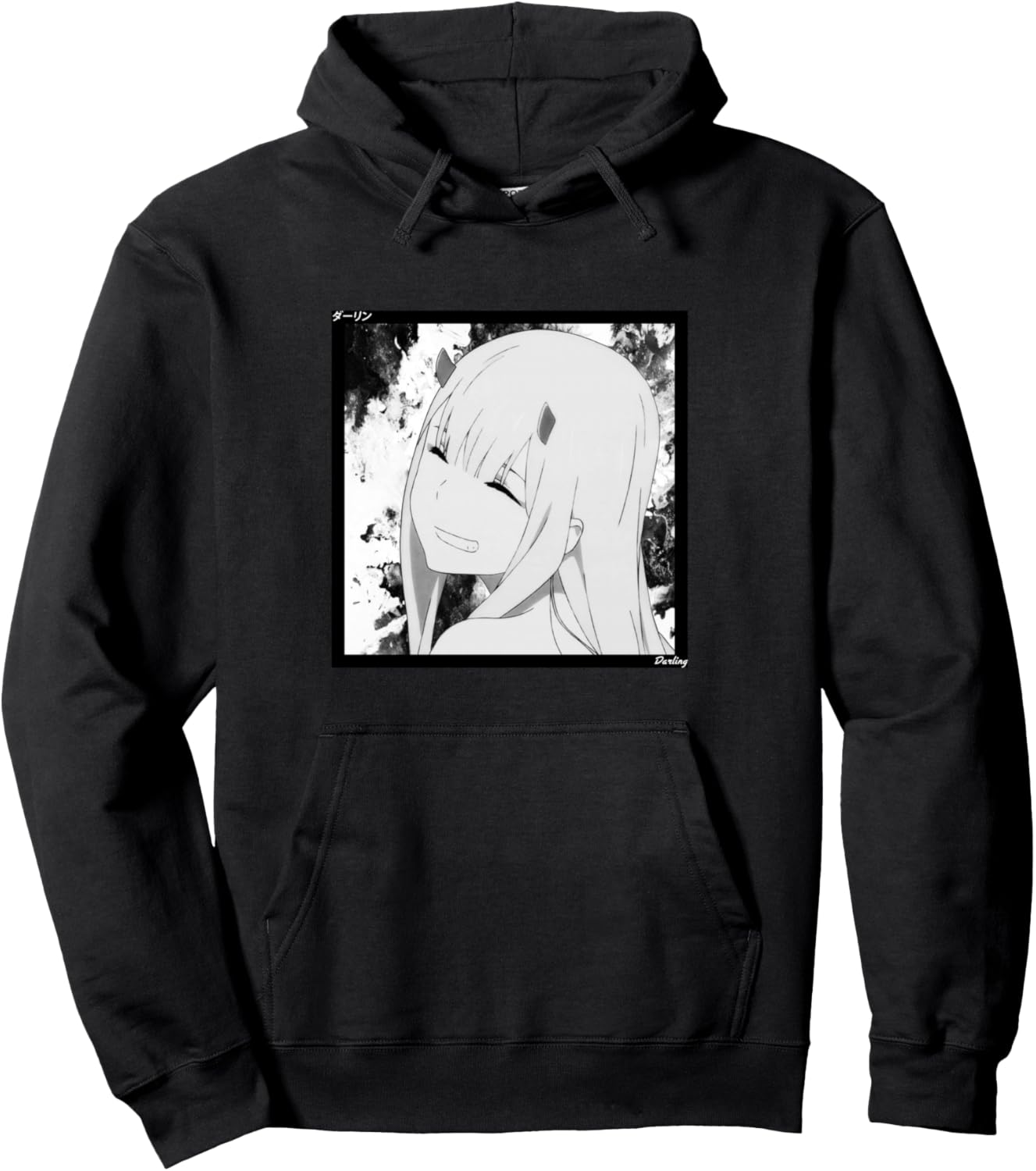 Darling Japanese Anime - Zero Two Novelty Pullover Hoodie