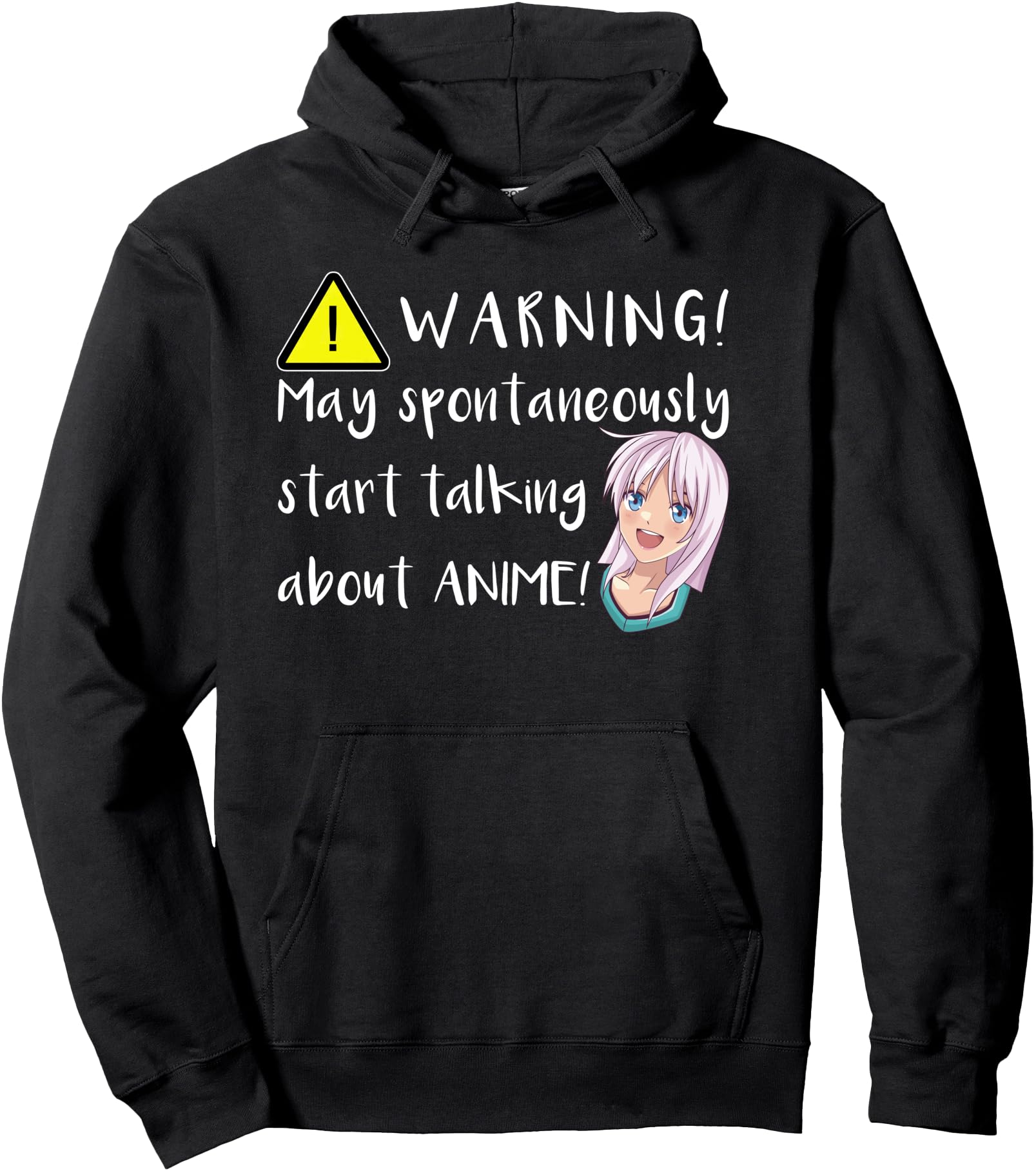 Talking About Anime - Funny Japanese Anime Hoodie