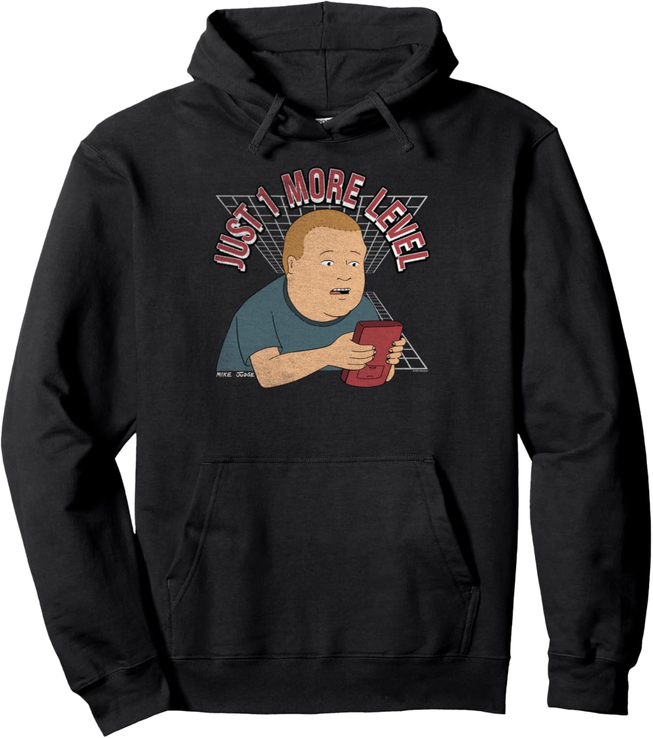 King of the Hill Bobby Hill Gamer Just 1 More Level Cartoon Pullover Hoodie