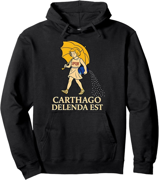 Carthago Delenda EST SPQR Pullover Hoodie