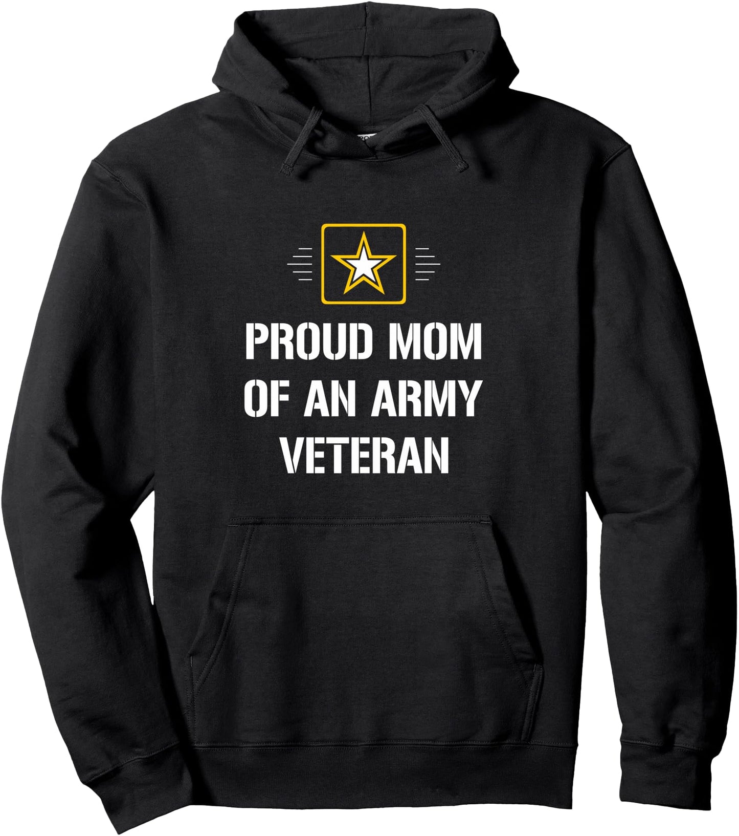 Proud Mom Of An Army Veteran - Pullover Hoodie