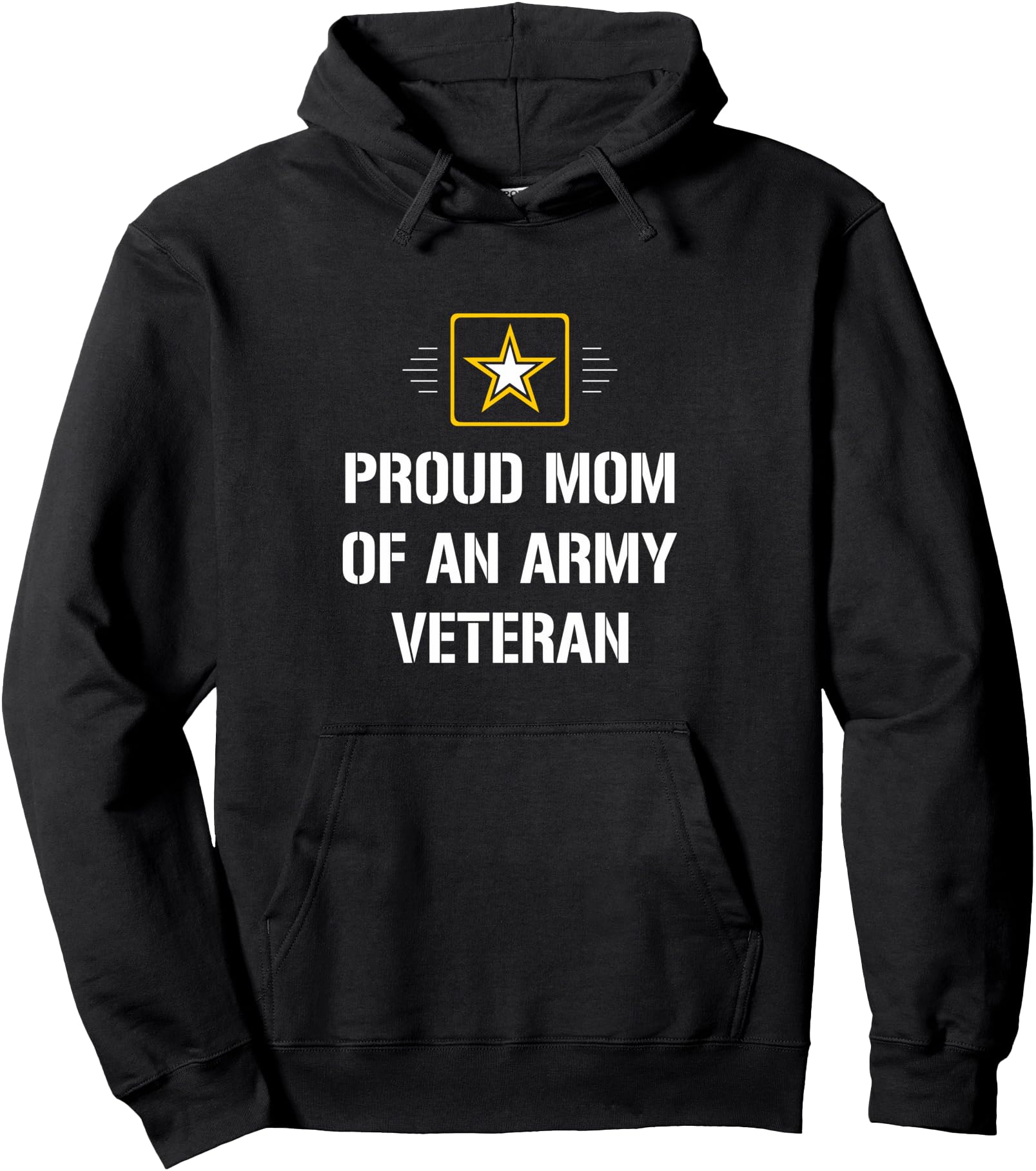 Proud Mom Of An Army Veteran - Pullover Hoodie