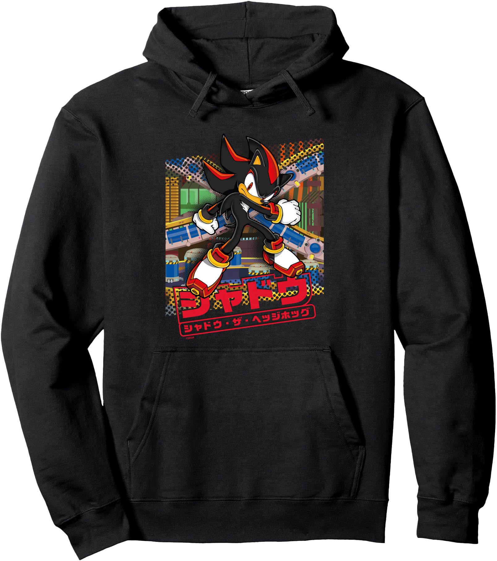 Sonic the Hedgehog - Shadow the Hedgehog (Japanese logo) Pullover Hoodie