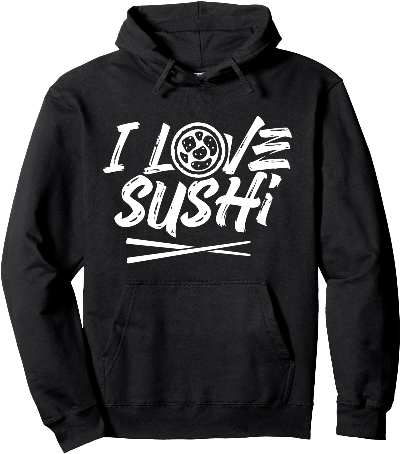 I Love Sushi Japan Lover Japanese Dish Pullover Hoodie