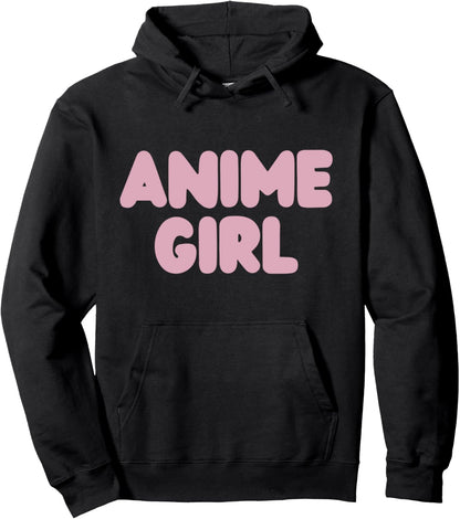 Anime Girl, Anime Hoodie for Teen Girls and Women Pullover Hoodie