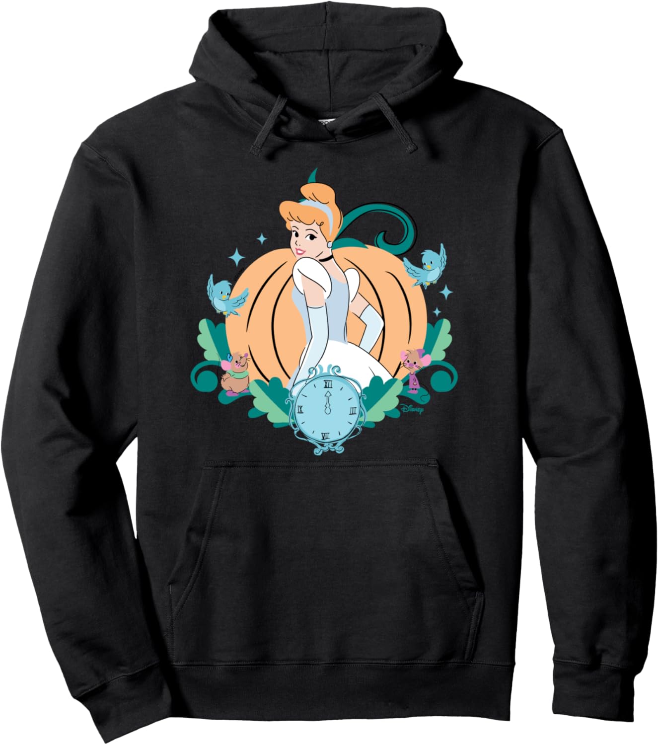 Disney Princess - Cinderella Midnight Pumpkin Pullover Hoodie
