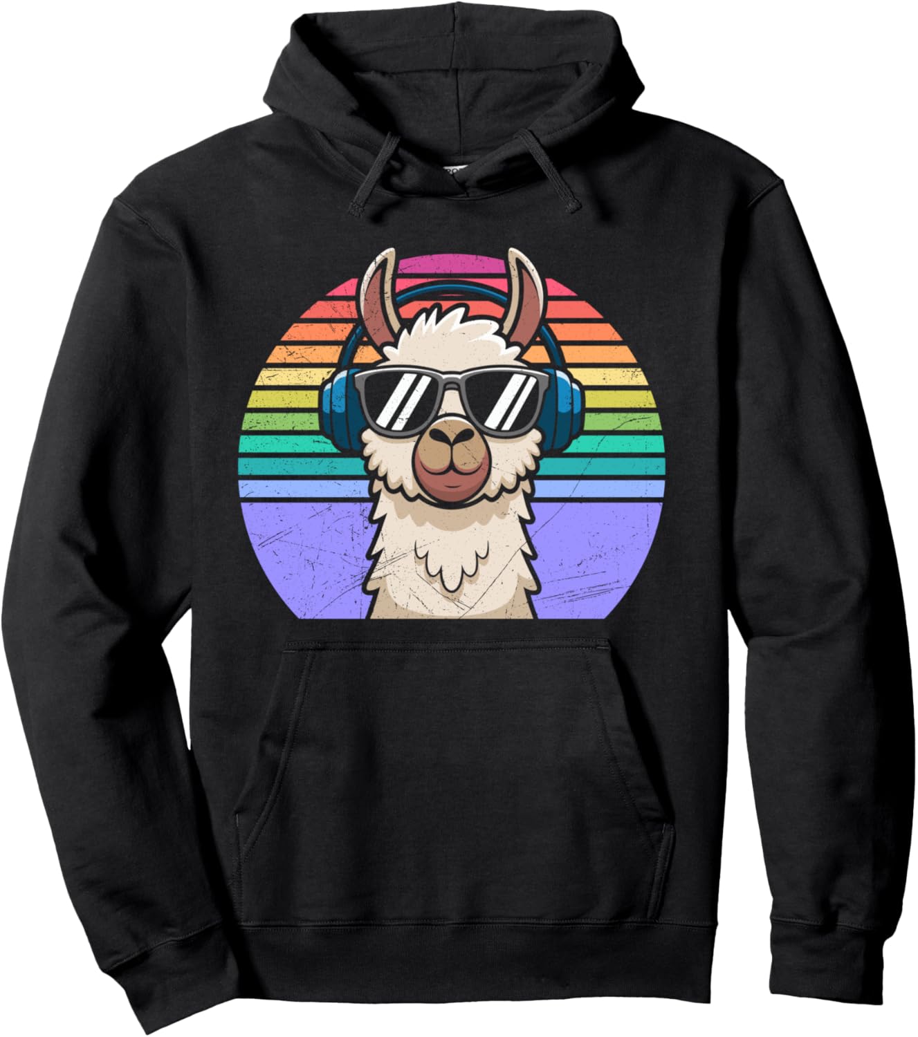 Alpaca Fan Retro ALPAKAS Cool Llama Funny Alpacas Pullover Hoodie