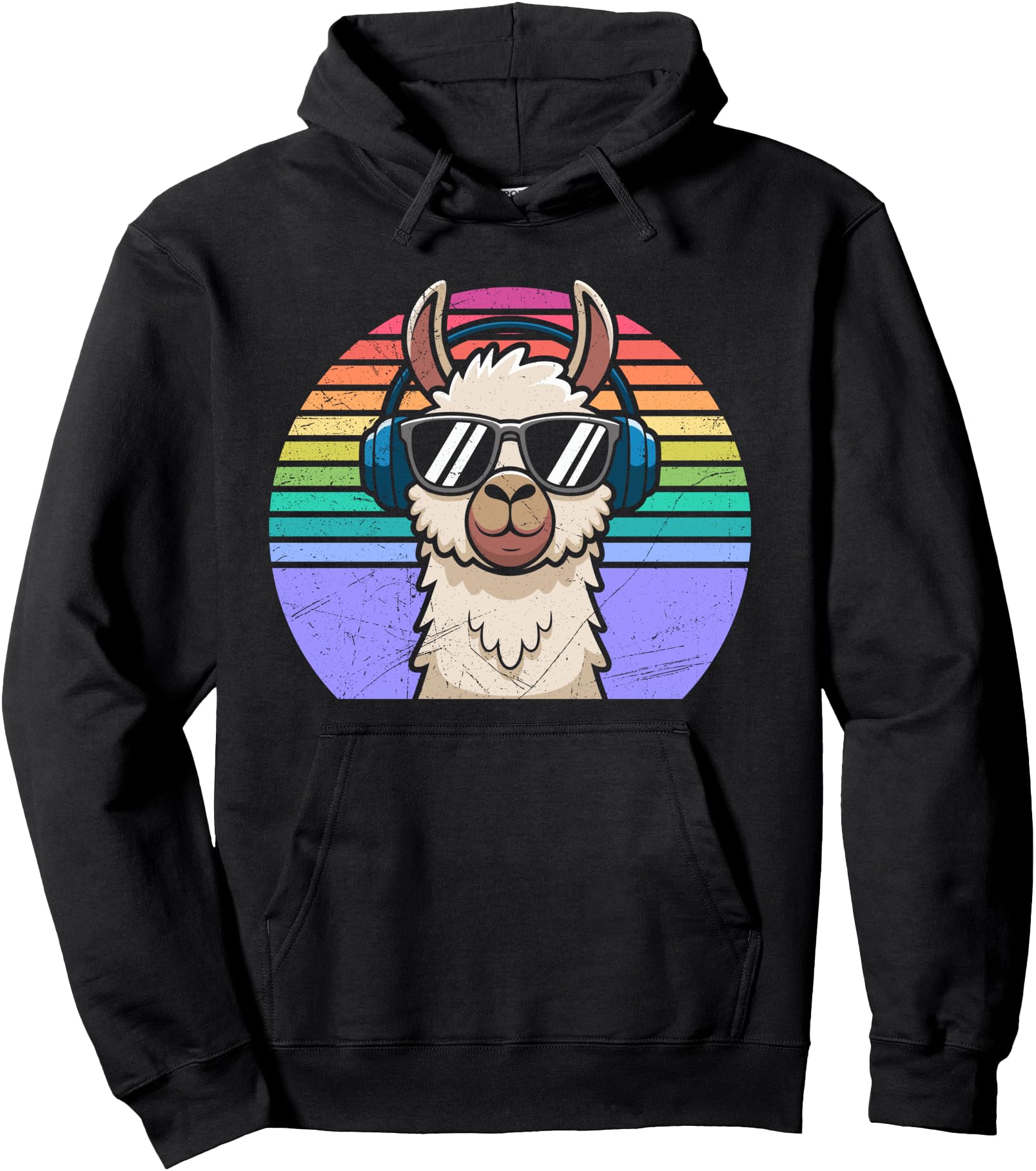 Alpaca Fan Retro ALPAKAS Cool Llama Funny Alpacas Pullover Hoodie