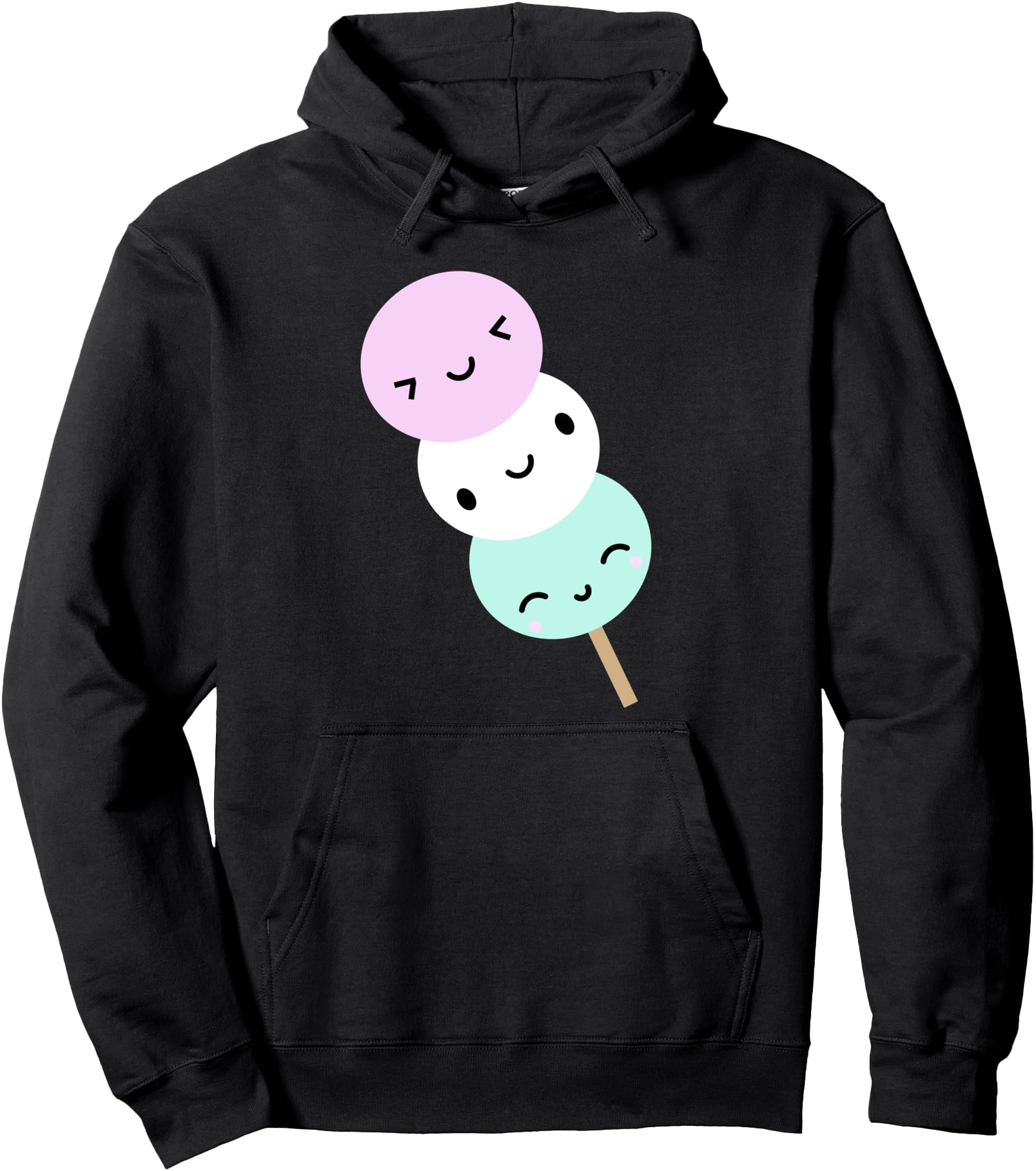 Kawaii Japanese Dango Mochi Sweatshirt Japanese Food Lover Pullover Hoodie