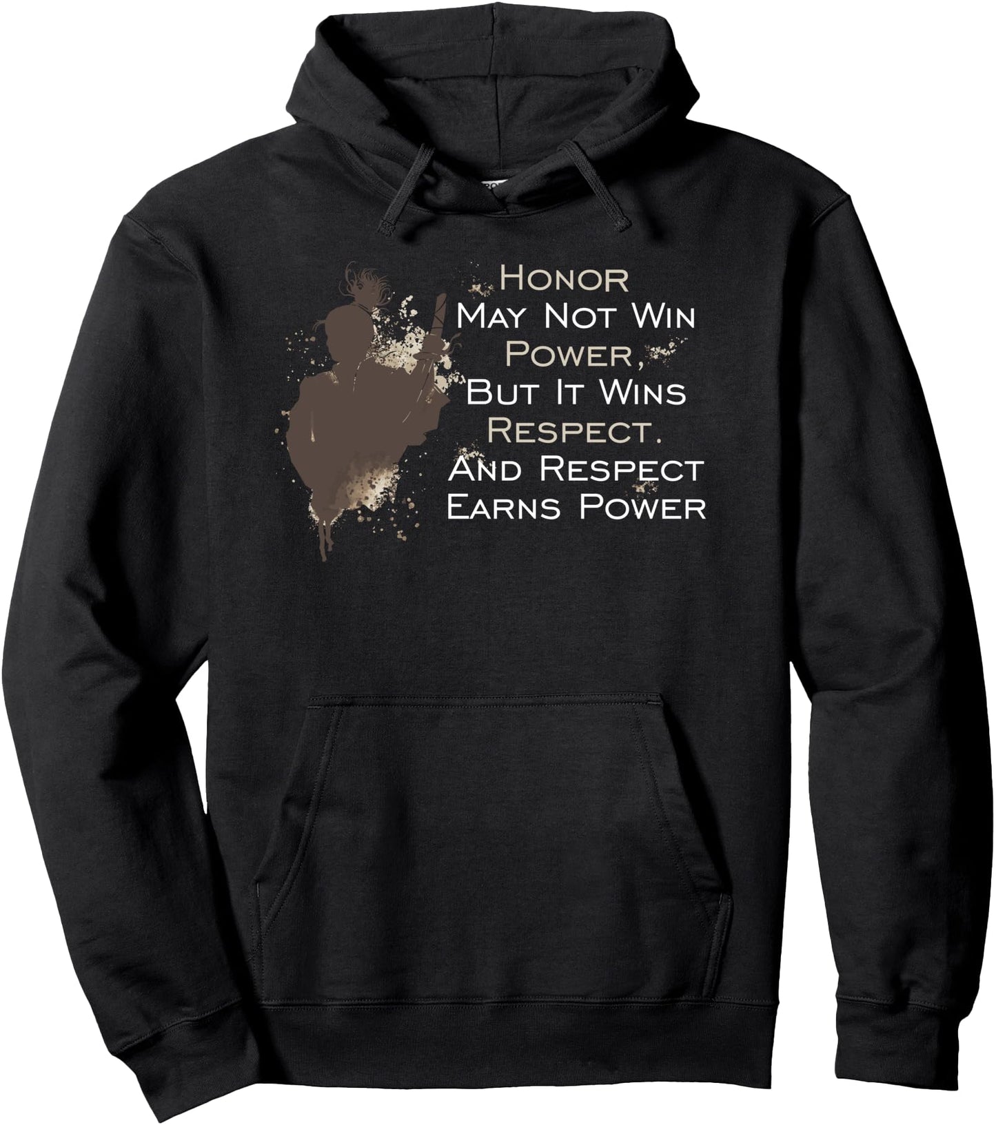 Samurai Quote Ronin Warrior Honor Japanese Warrior Pullover Hoodie