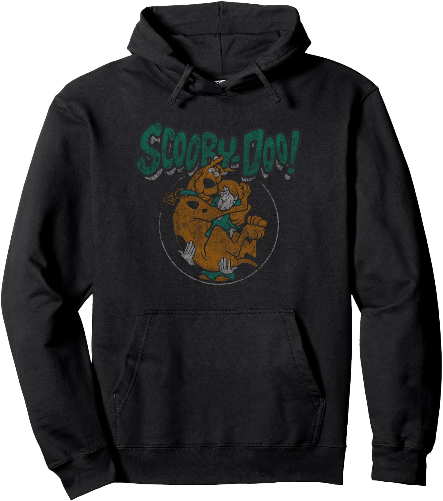 Scooby-Doo Shaggy & Scooby Classic Scare Logo Pullover Hoodie