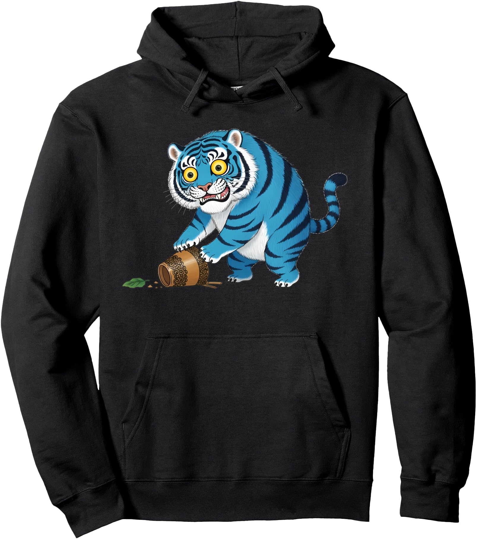 Easy Tiger Funny Goofy Cartoon Tee Cute Animal Gifts Pullover Hoodie